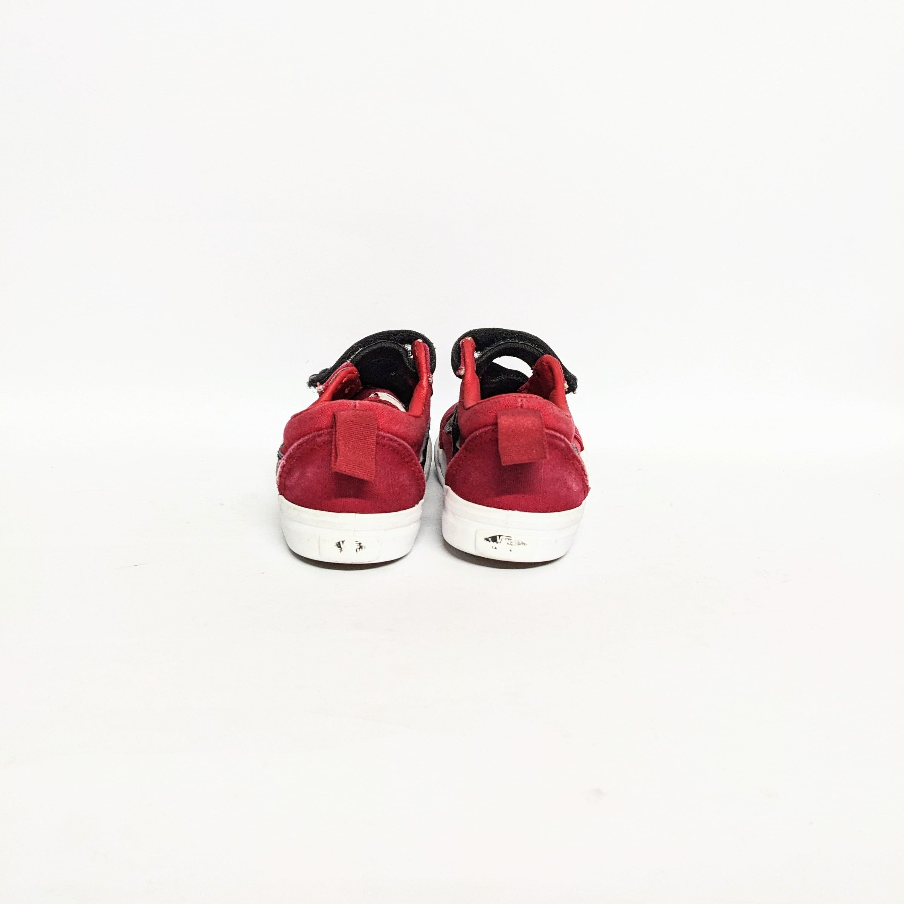 Vans Red Old Skool Kids Sneakers