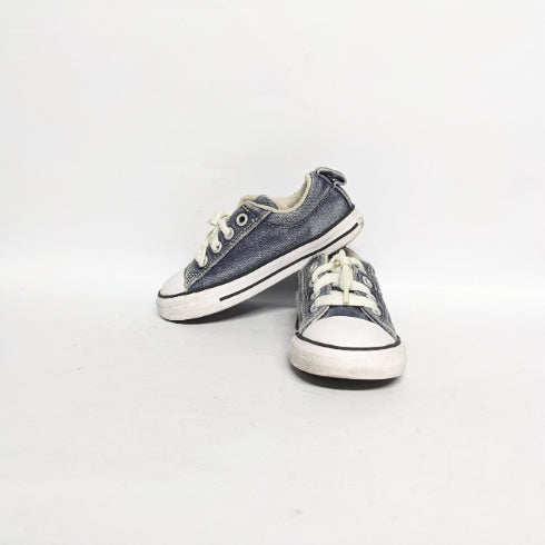 Blue Jeans Converse Sneakers for Kids