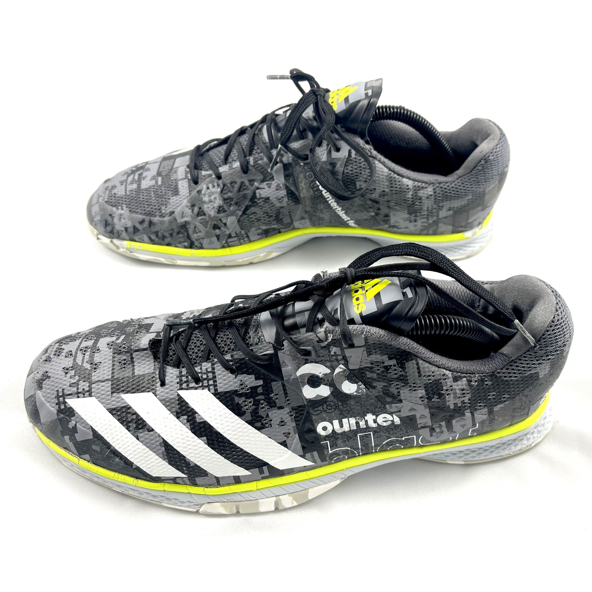 Adidas Running Gray Black Shoes