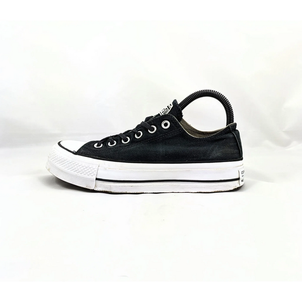 Converse Black Thick Sole Sneakers