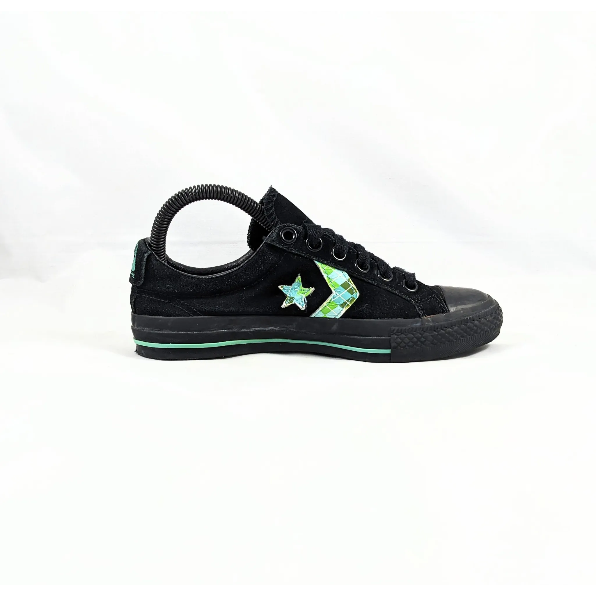 Converse Black Sneakers Moon Star