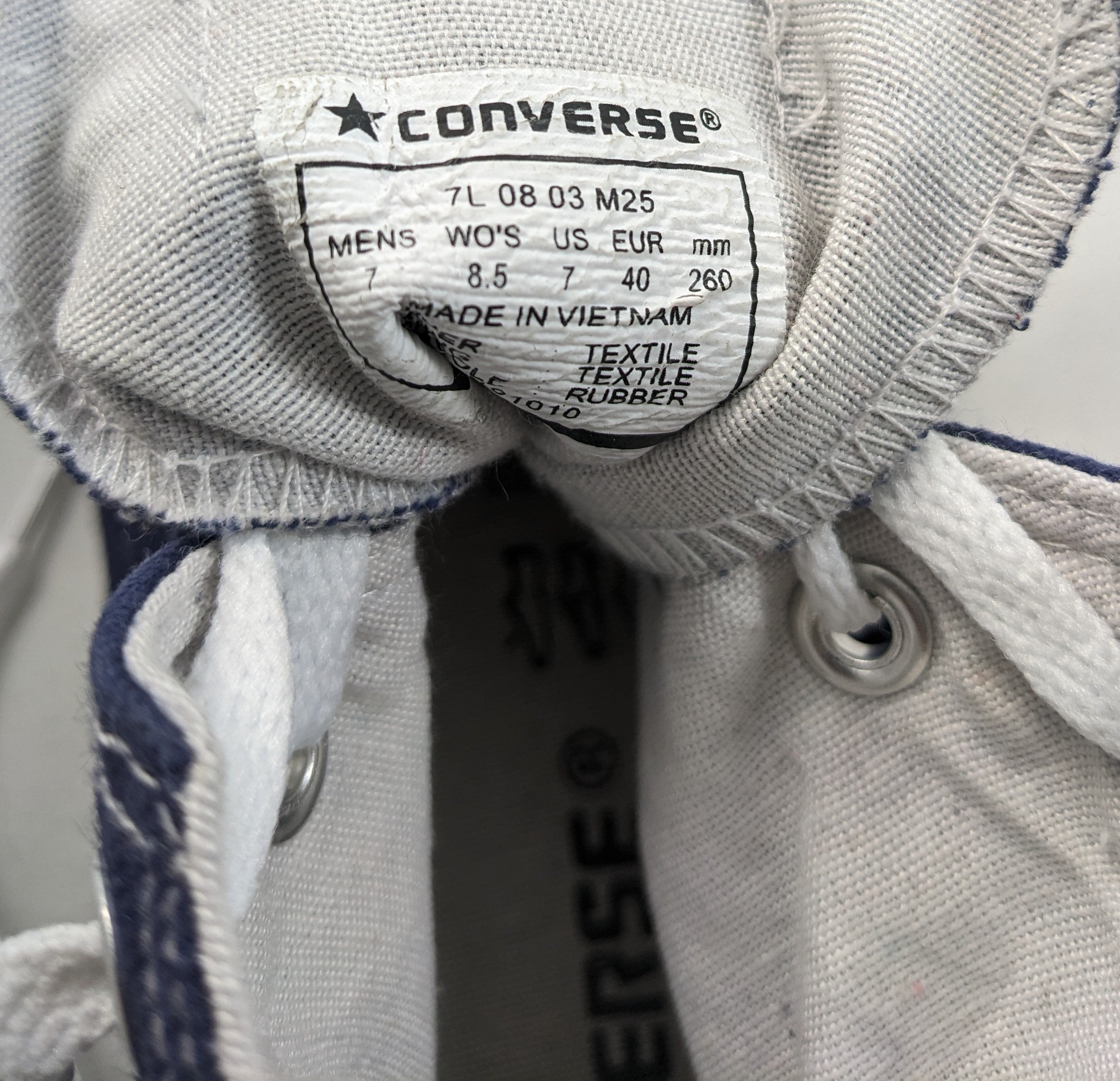 Converse Blue Sneakers Premium C
