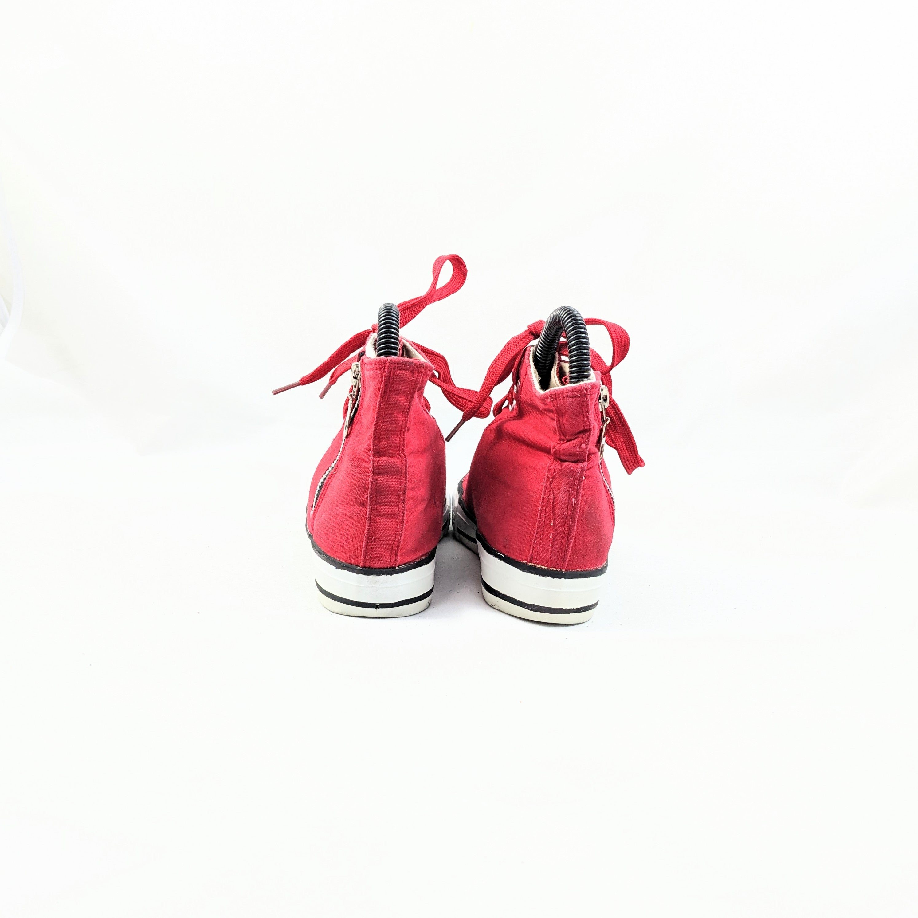 Red Hightop Sneakers