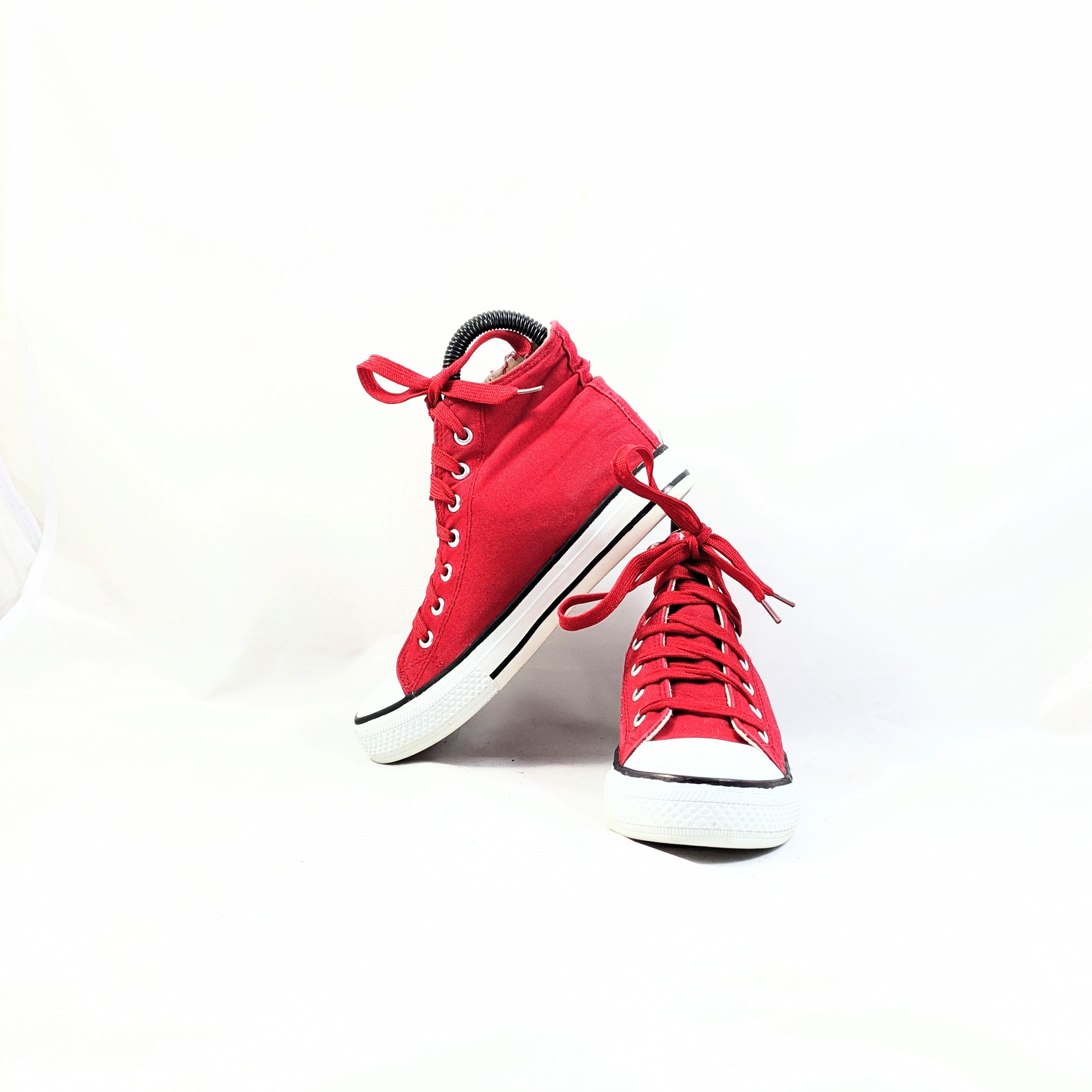 Red Hightop Sneakers