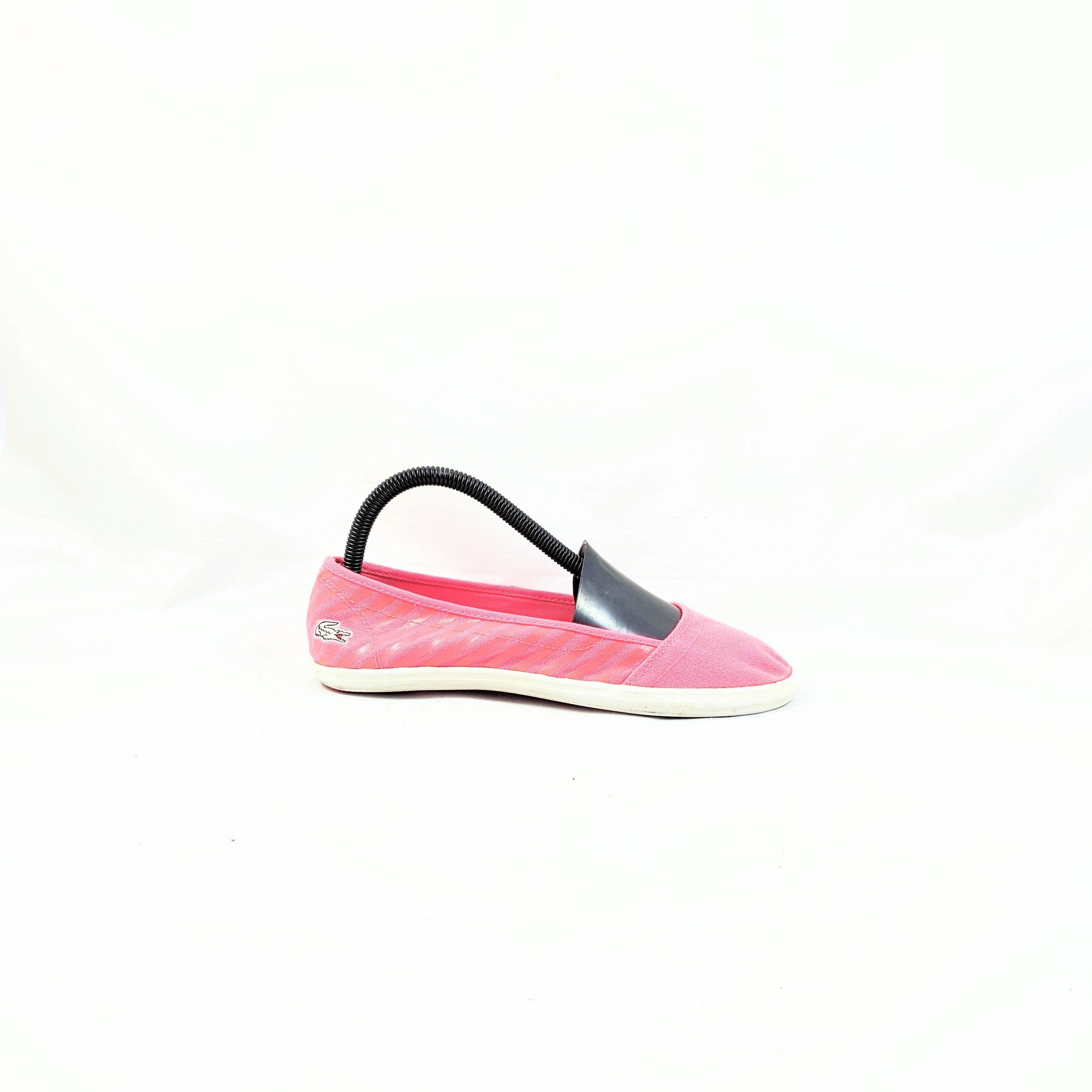 Lacoste Pink SlipOns