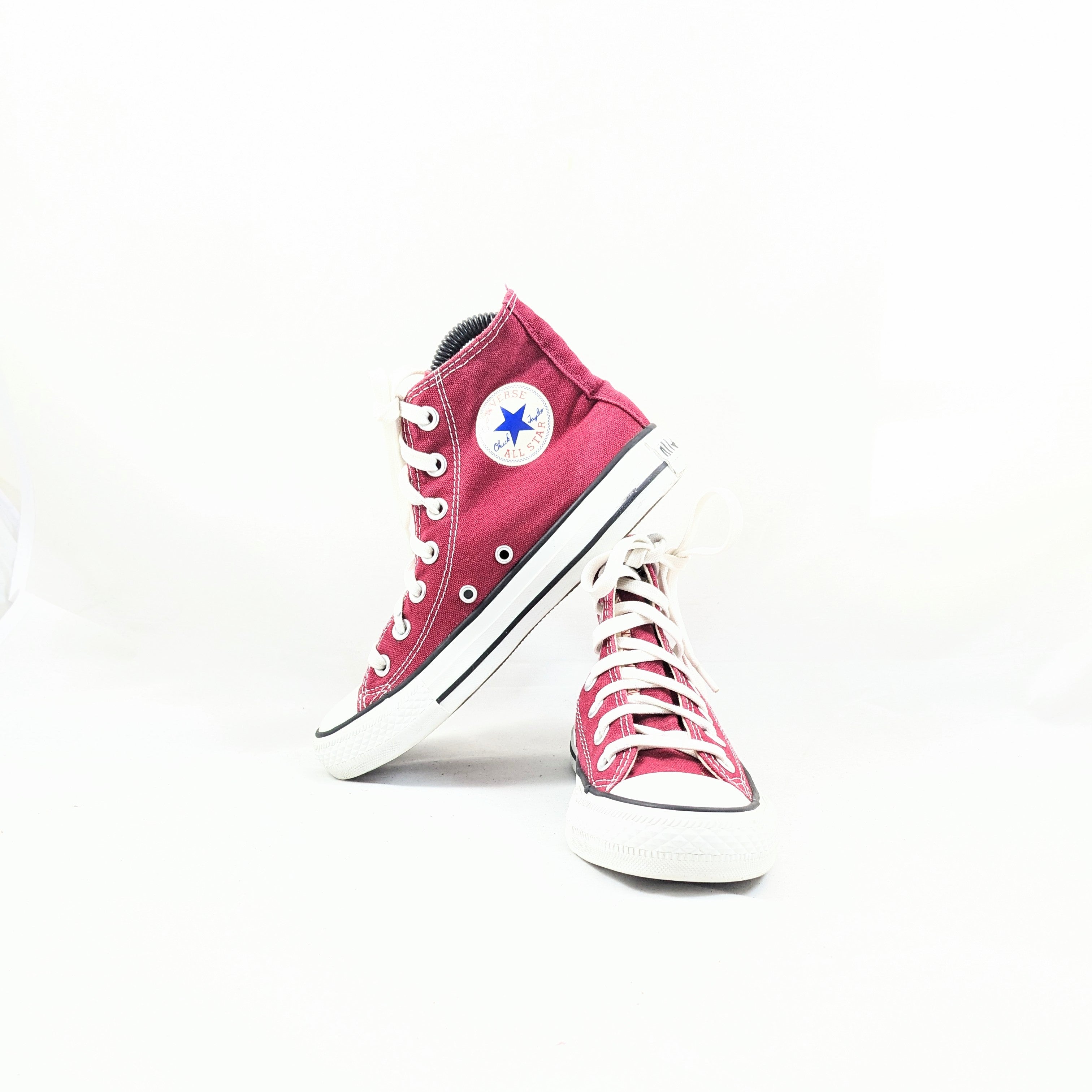 Converse Maroon Hightops