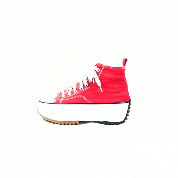 Red HighTop Thick Sole Sneakers