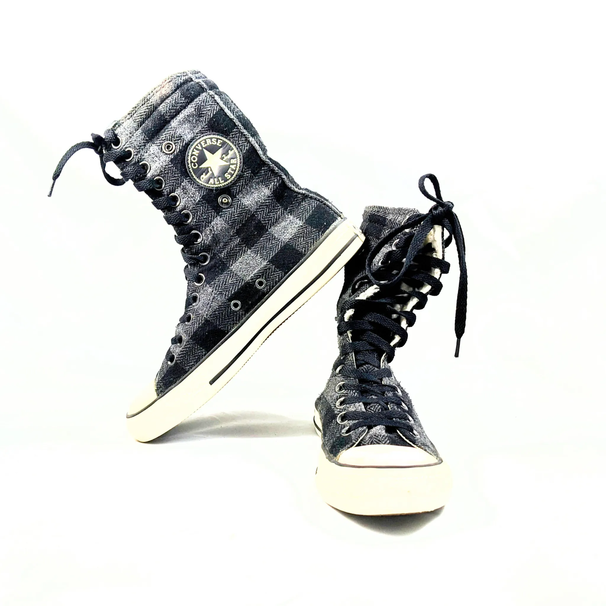 Converse Black Hightops Premium C