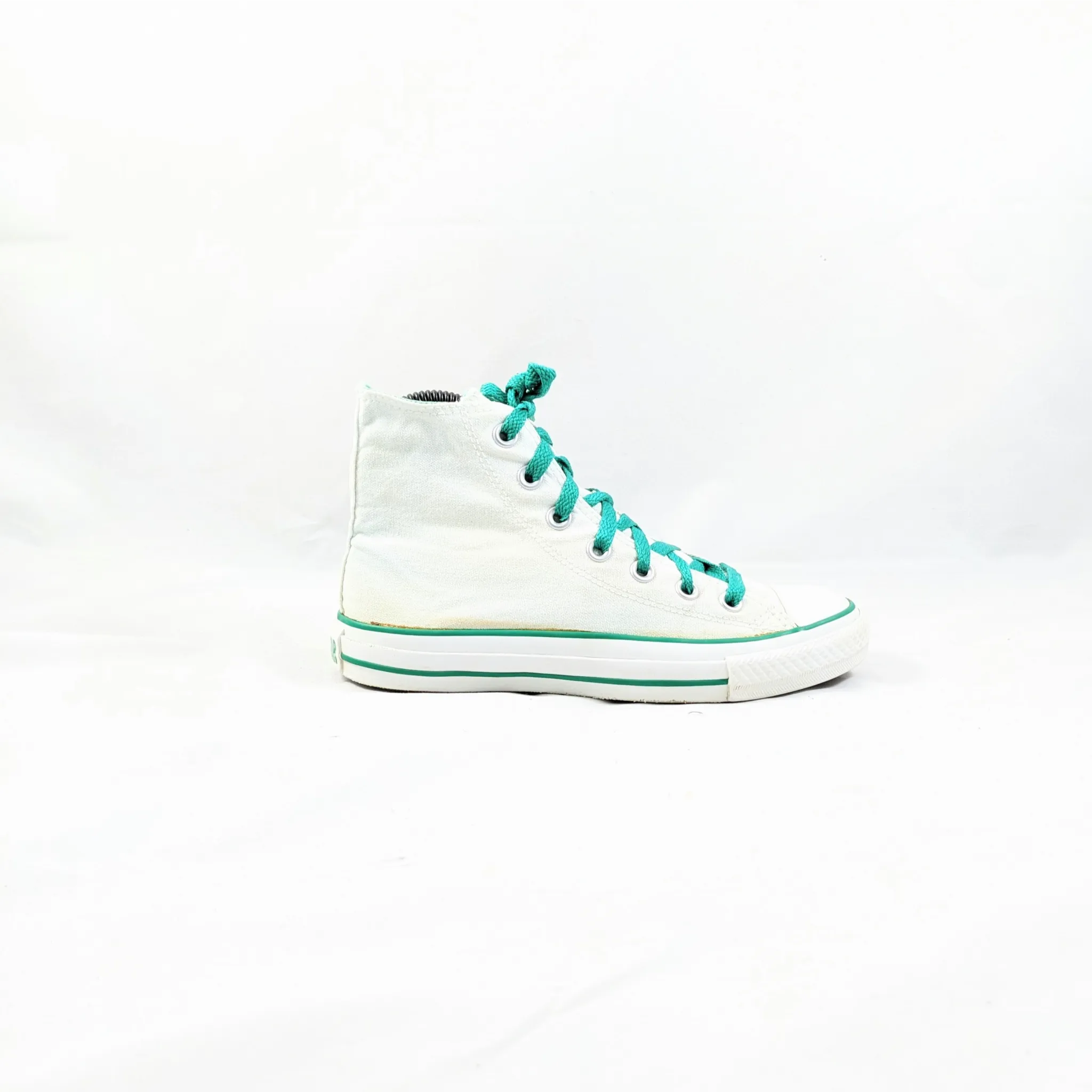 Converse White Hightops