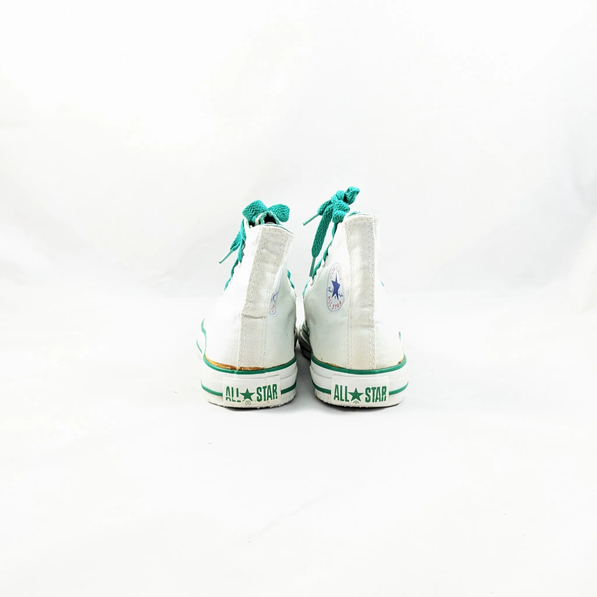 Converse White Hightops