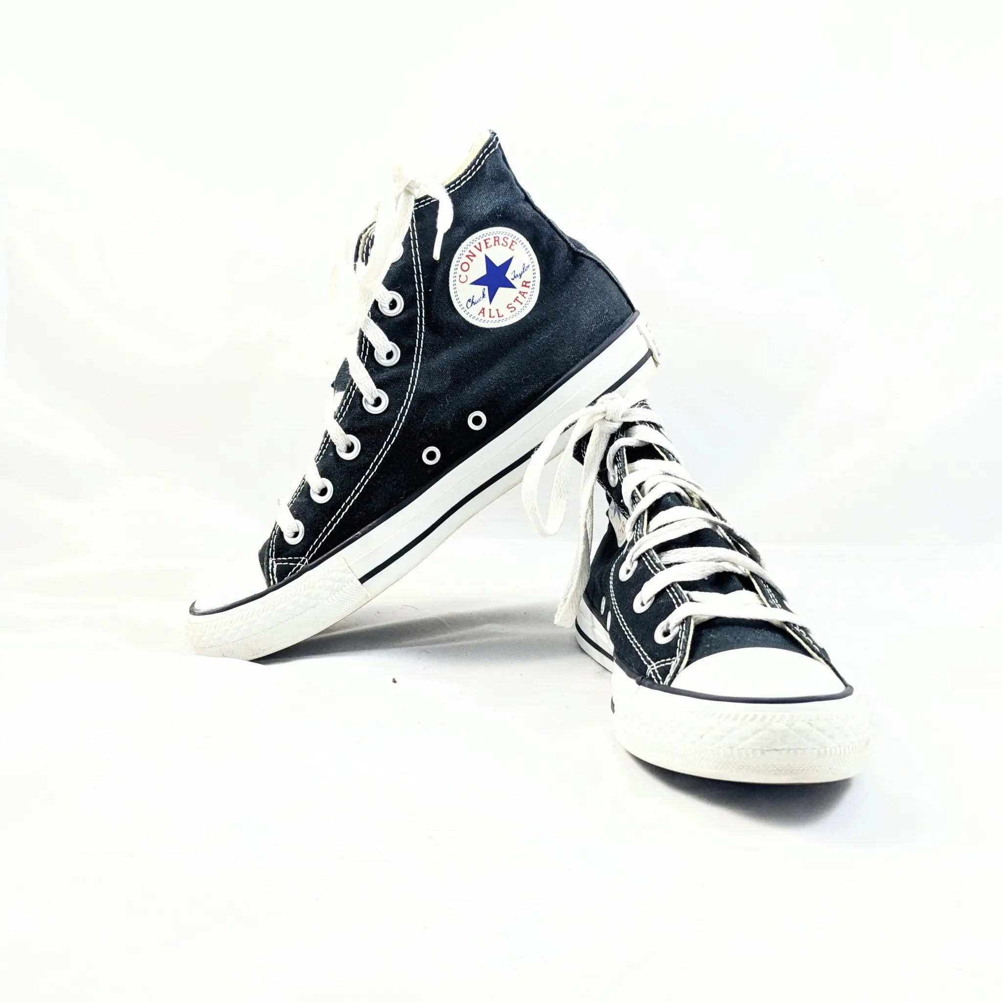 Converse Black Hightops