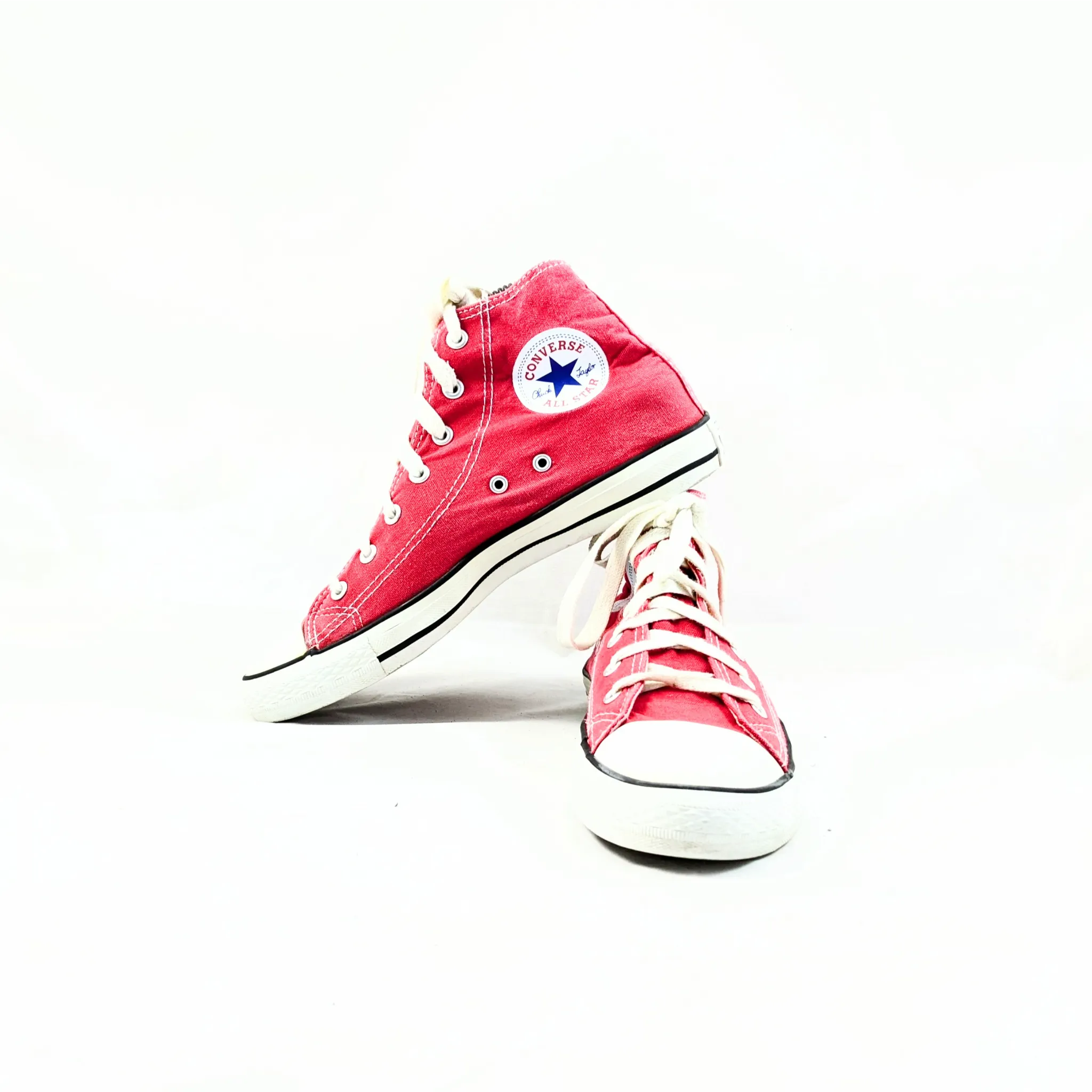 Converse Red Hightops