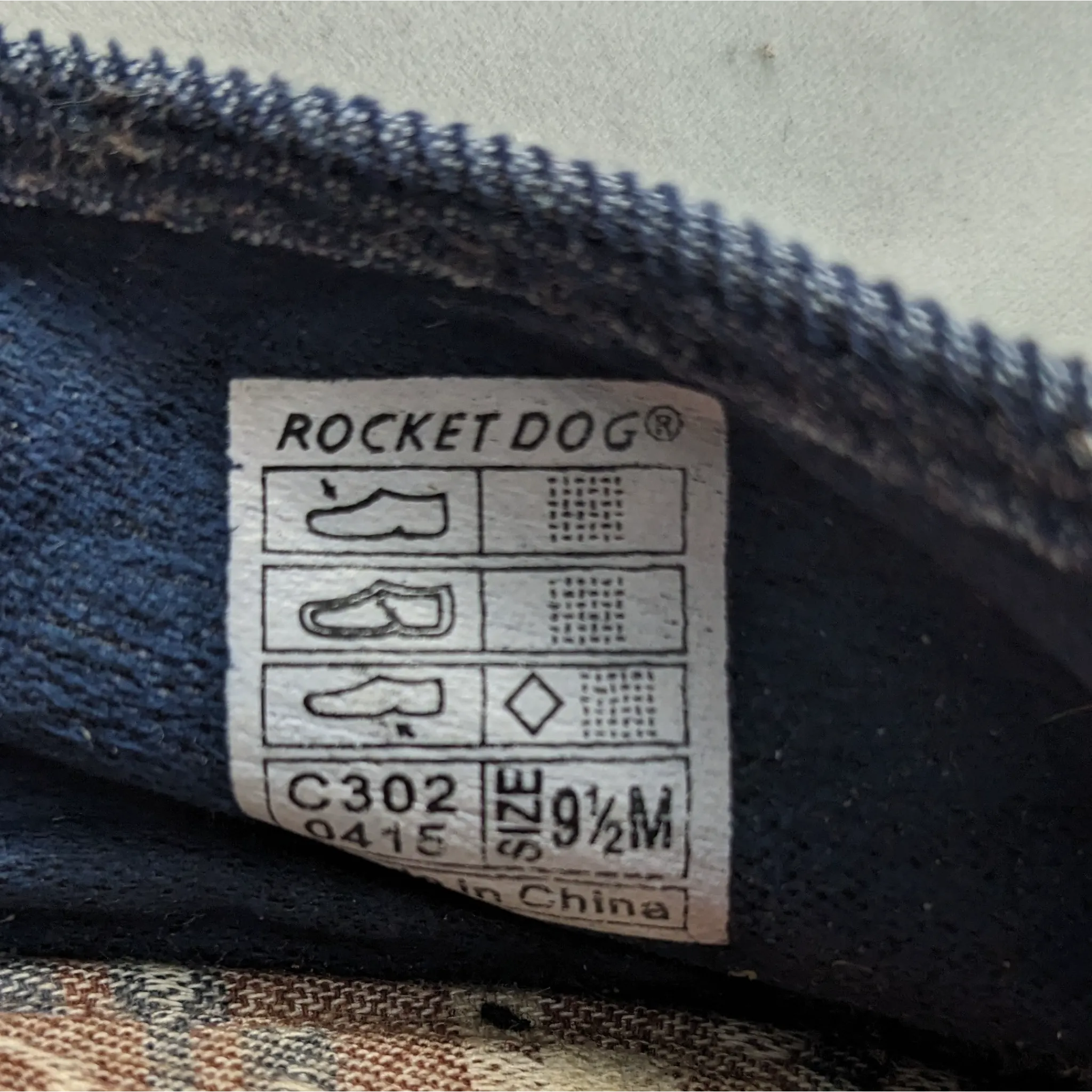 RocketDog Blue SlipOns