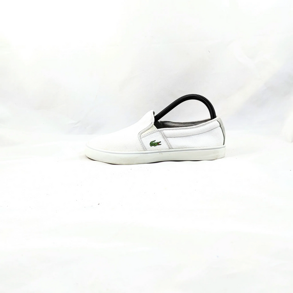 Lacoste White SlipOns