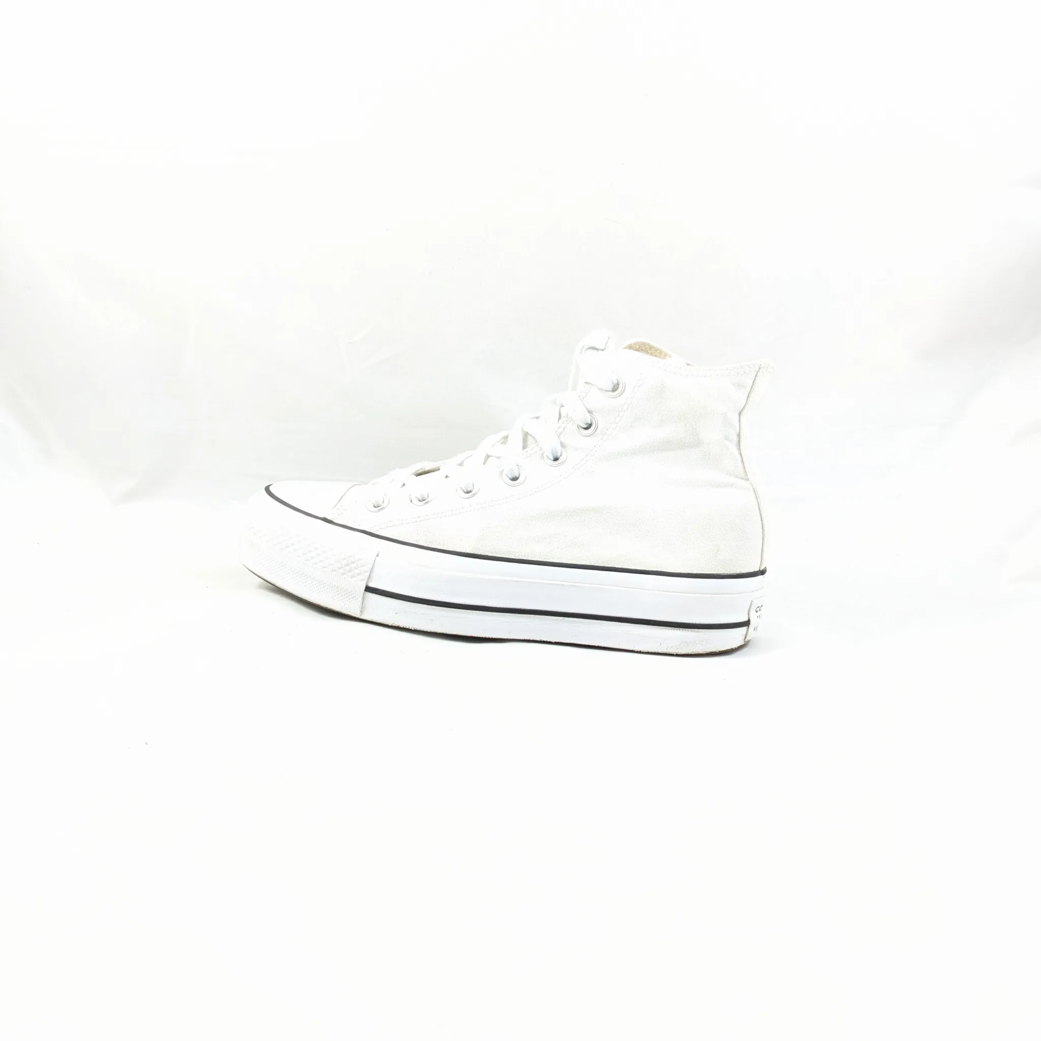 Converse White Hightops