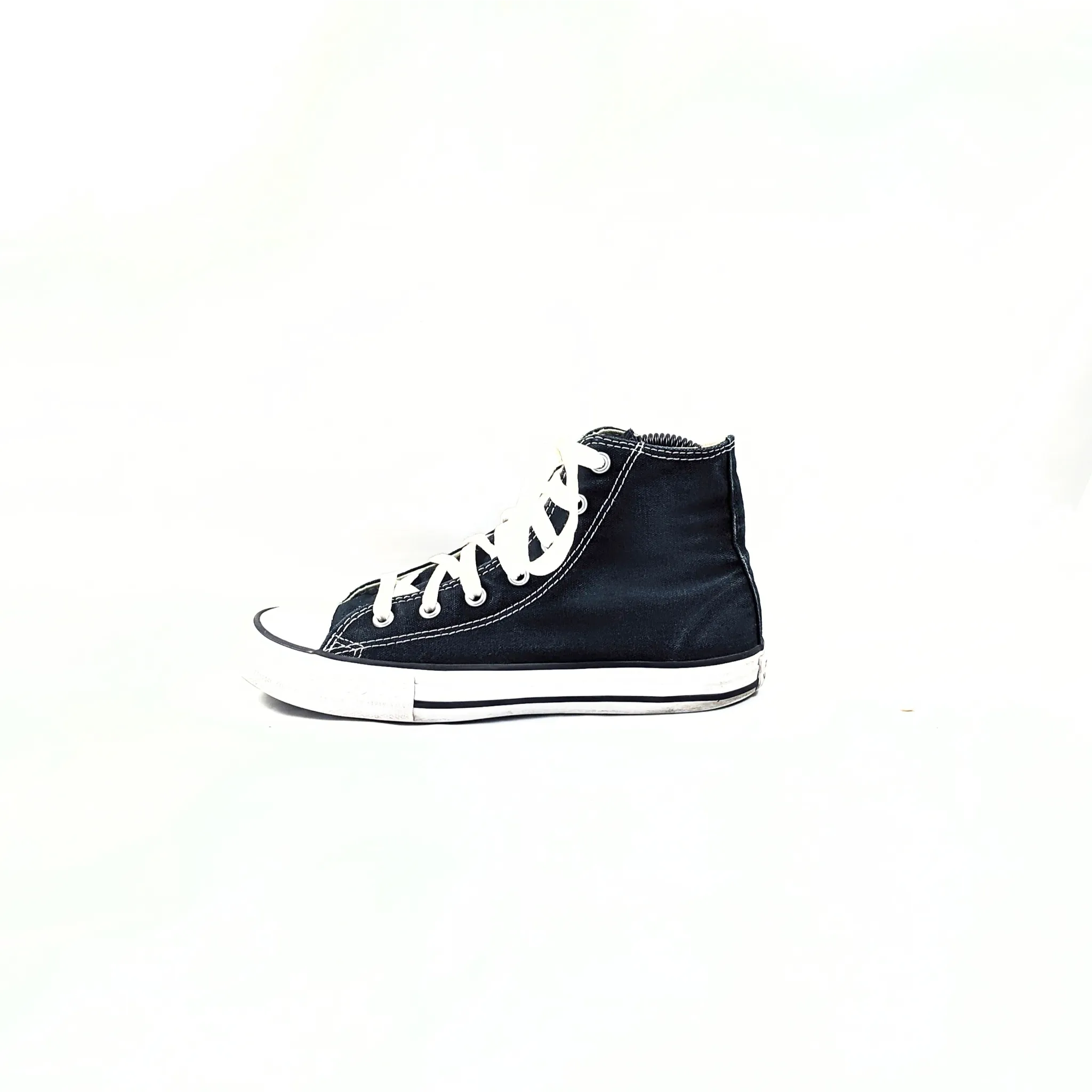 Converse Black Hightops Premium C