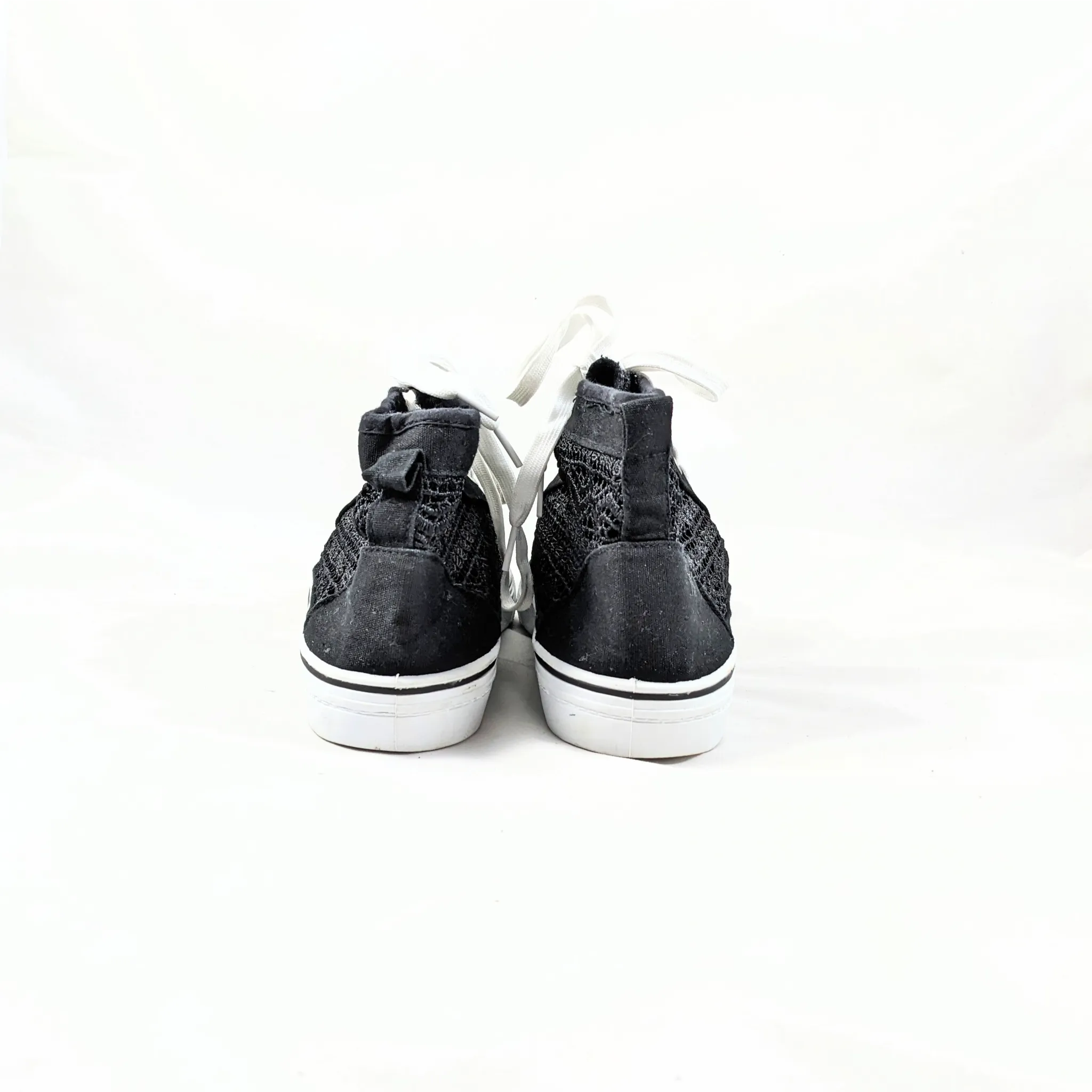 Aviva Black Hightops