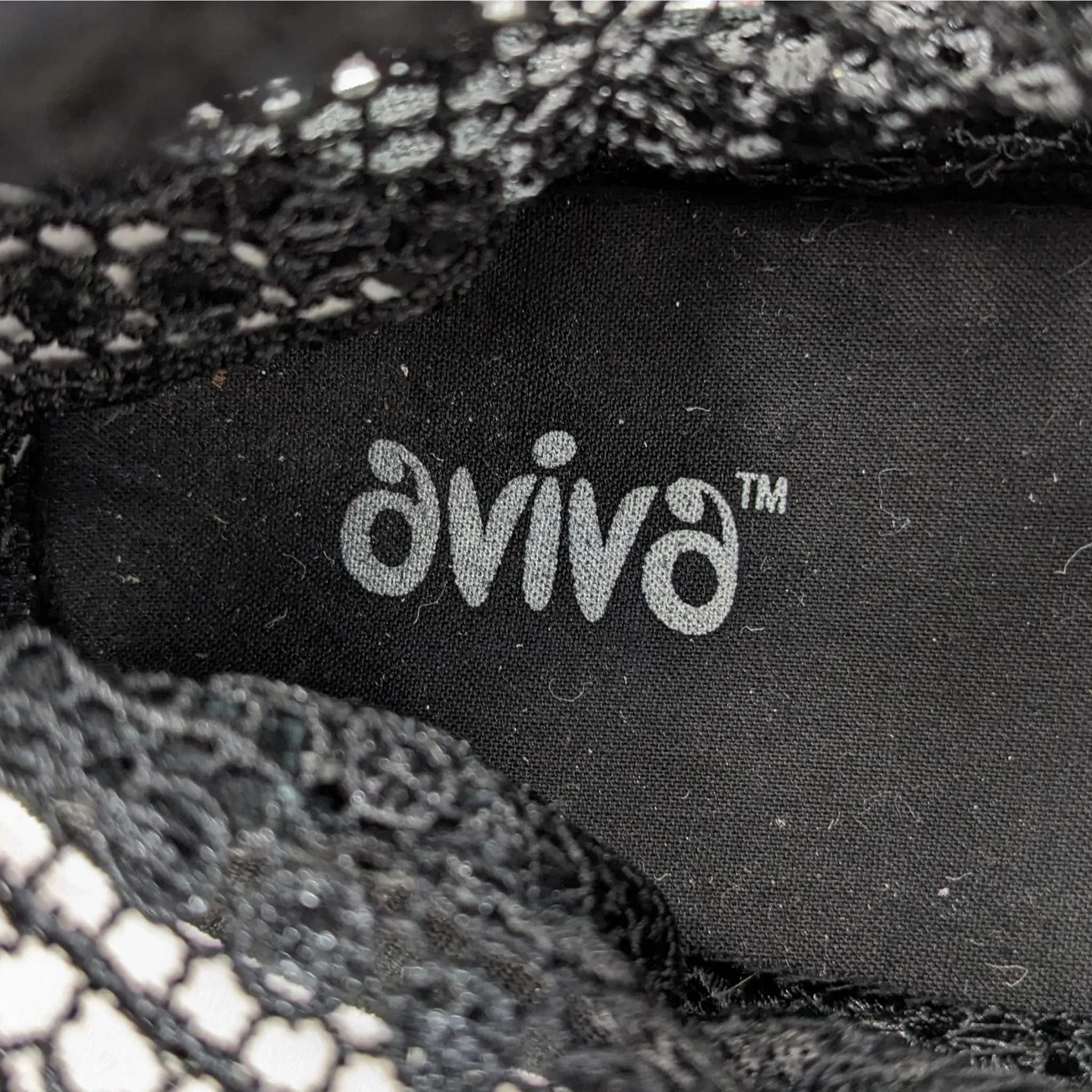 Aviva Black Hightops