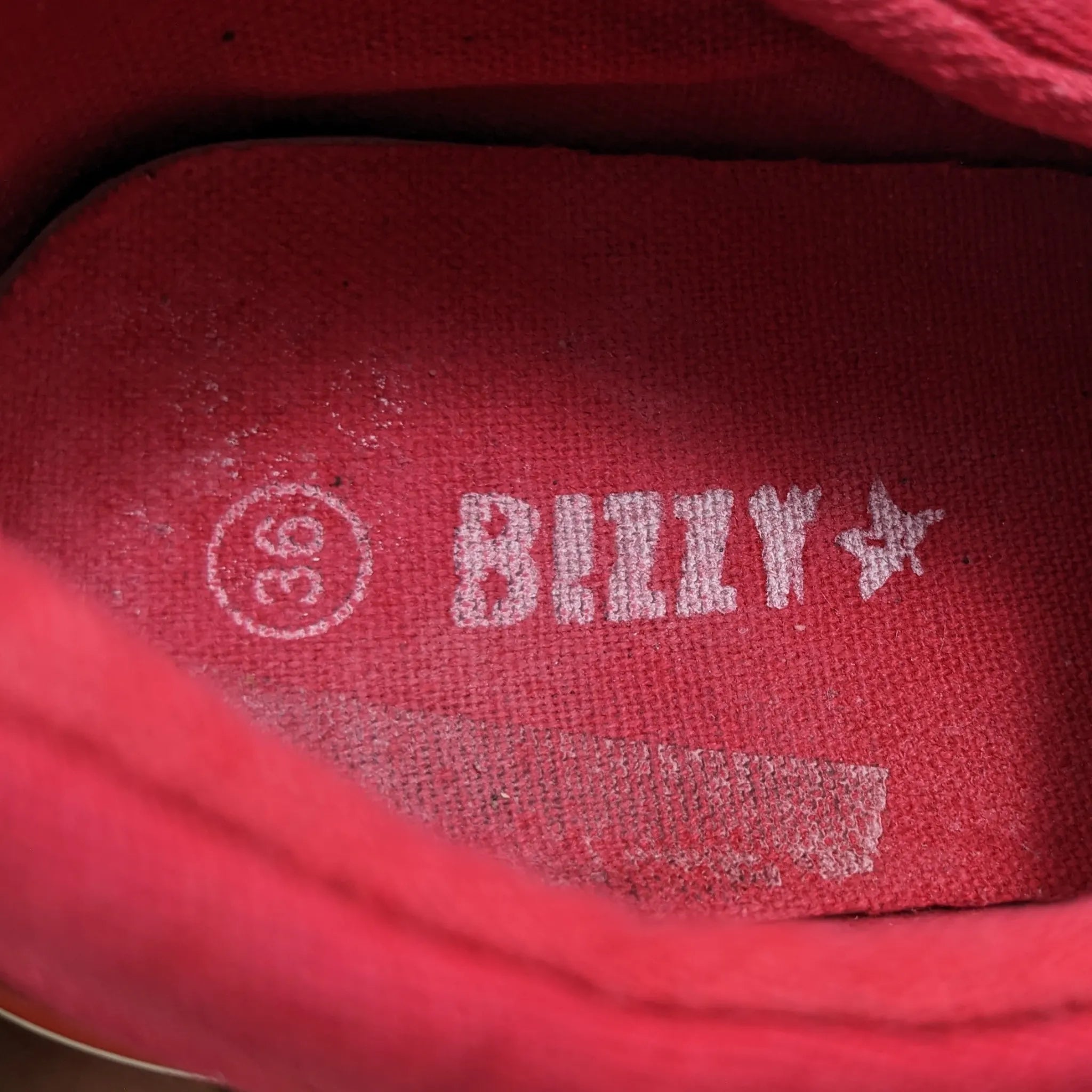 Bizzy Red Sneakers