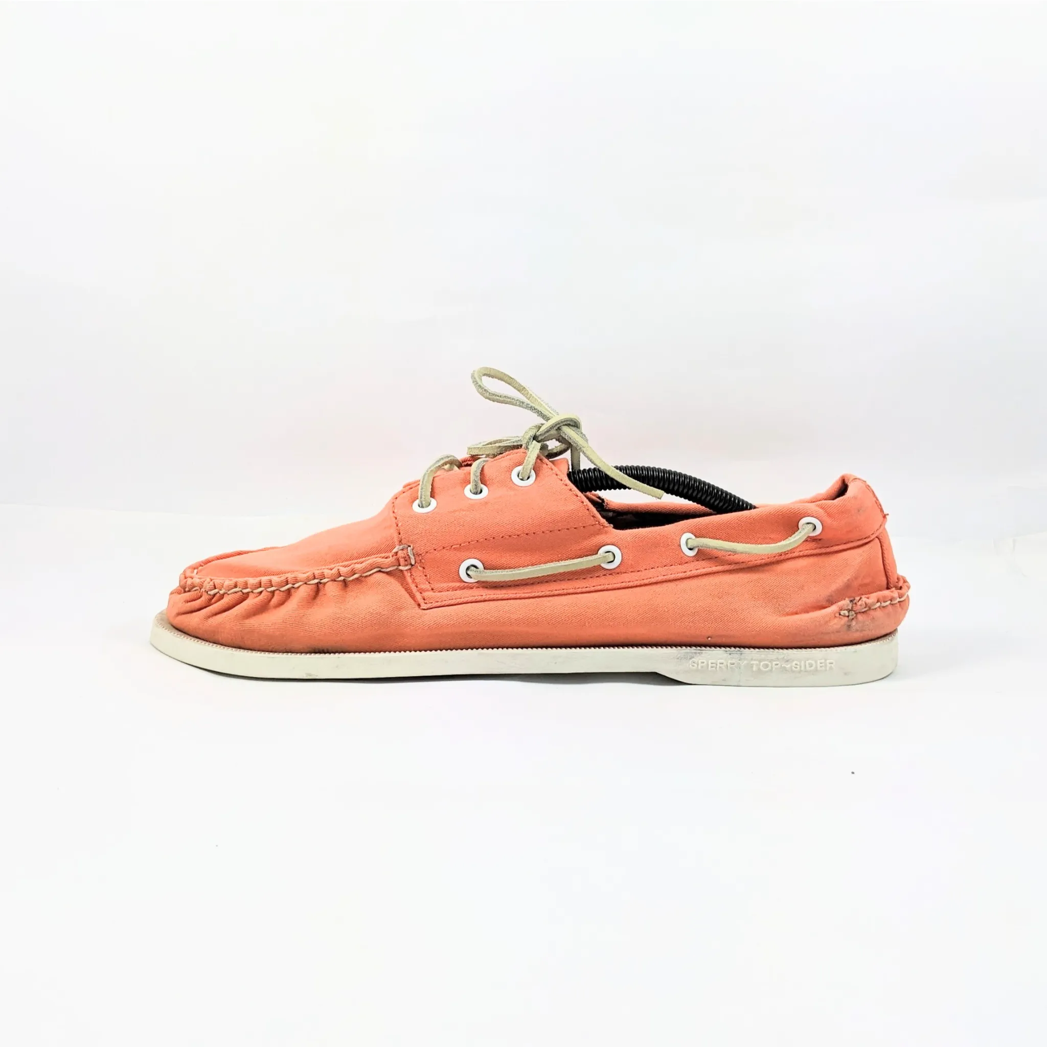 Sperry Top Sider Orange Sneakers