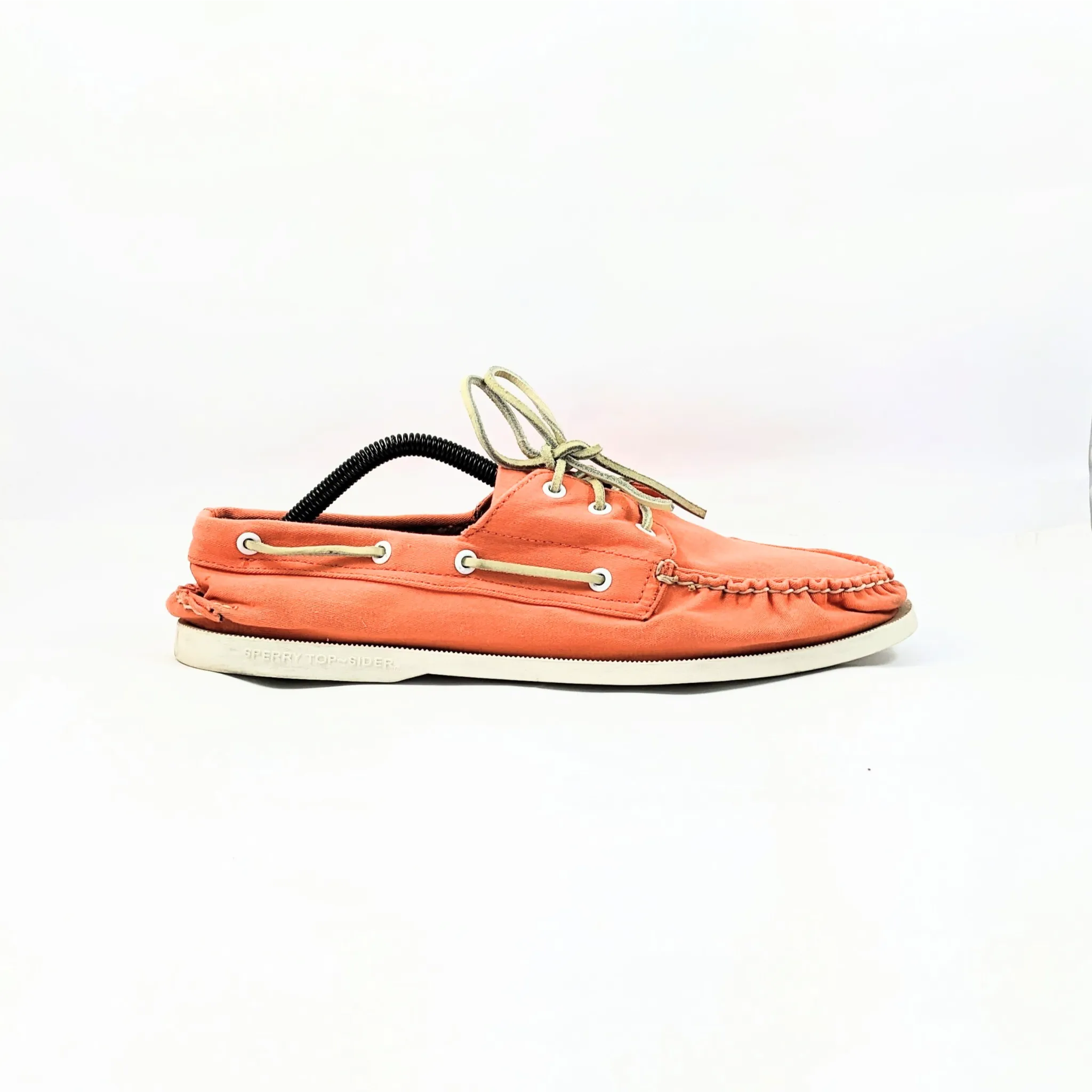 Sperry Top Sider Orange Sneakers