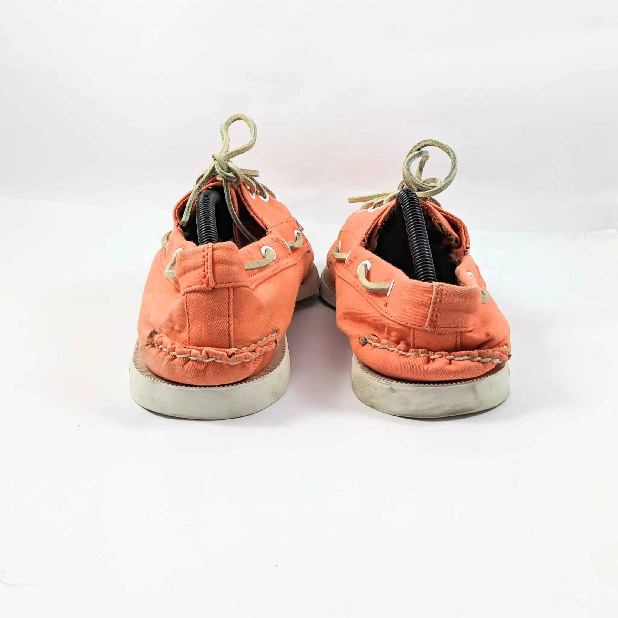 Sperry Top Sider Orange Sneakers