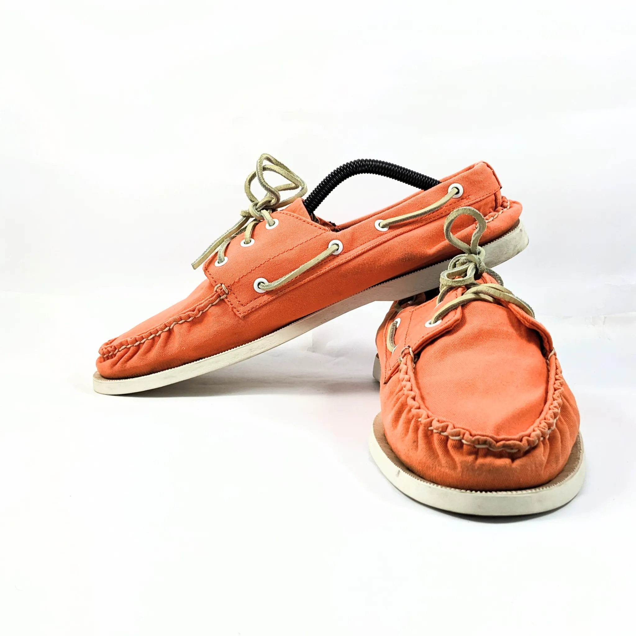 Sperry Top Sider Orange Sneakers