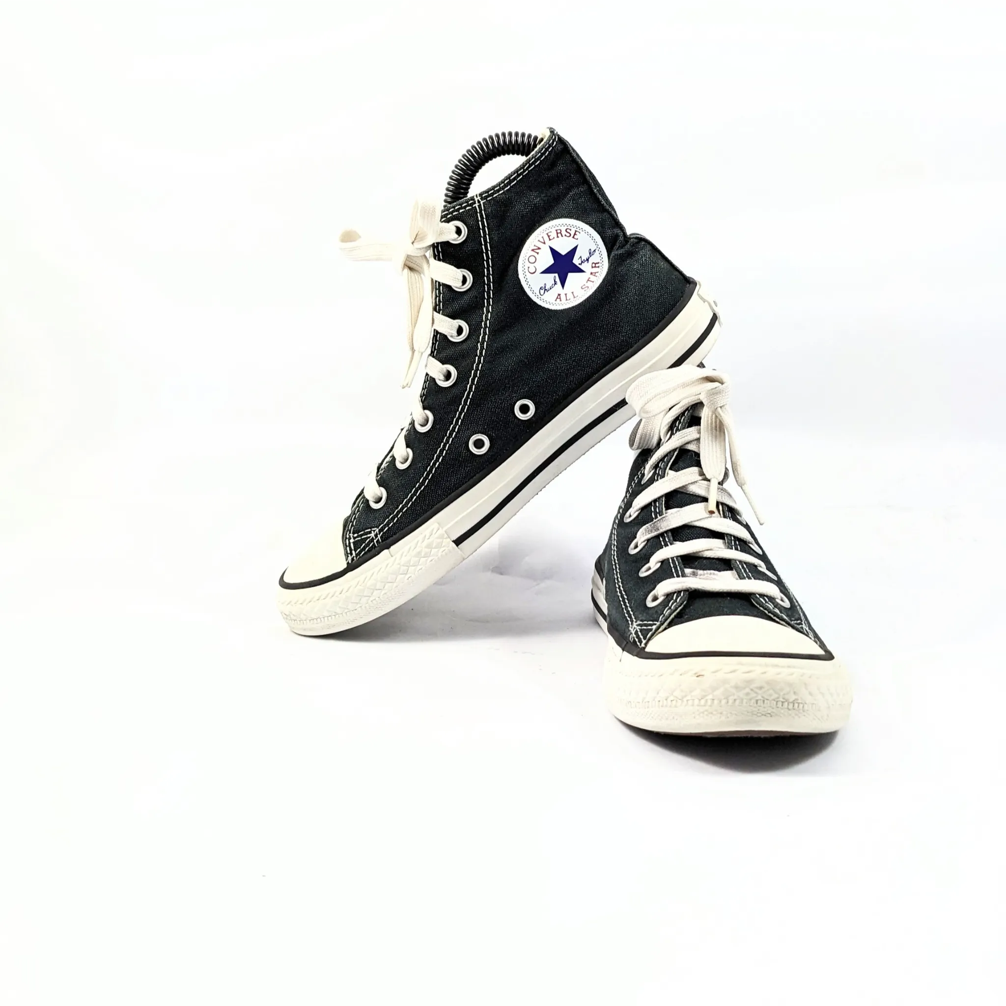 Converse Black Hightops