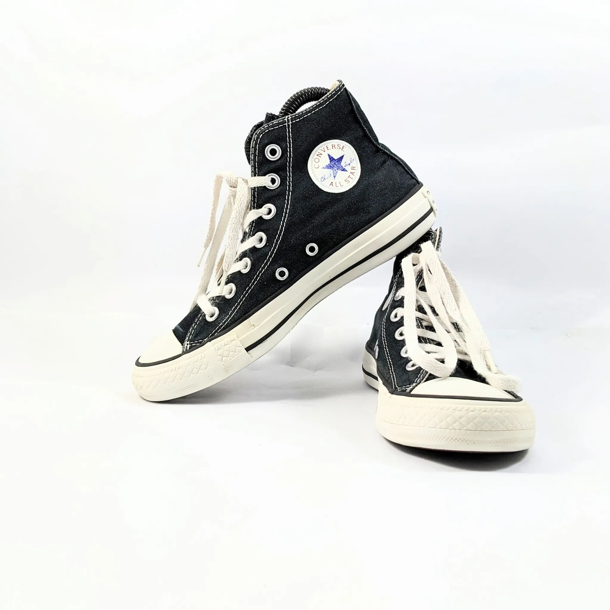 Converse Black Hightops