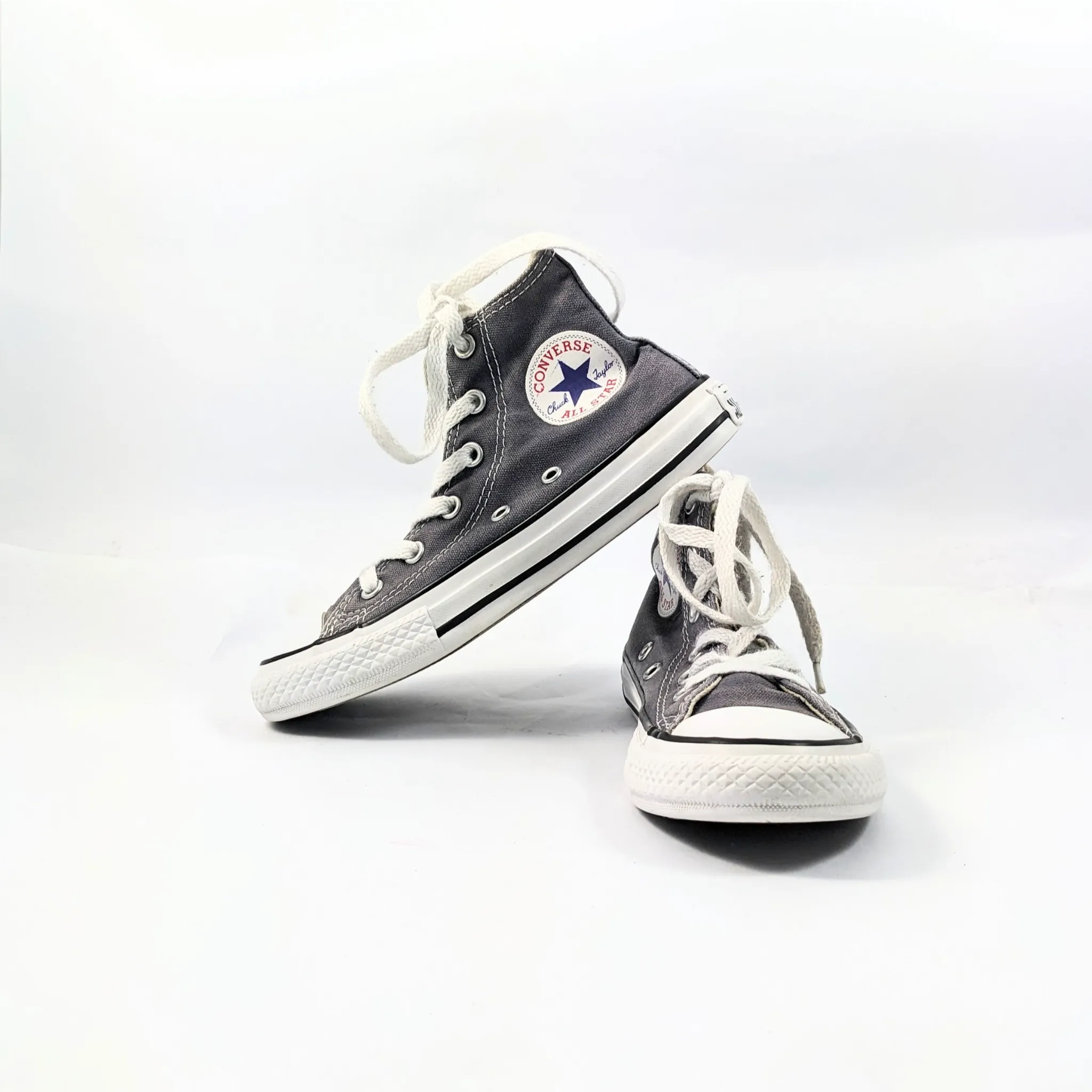 Converse Grey Hightops