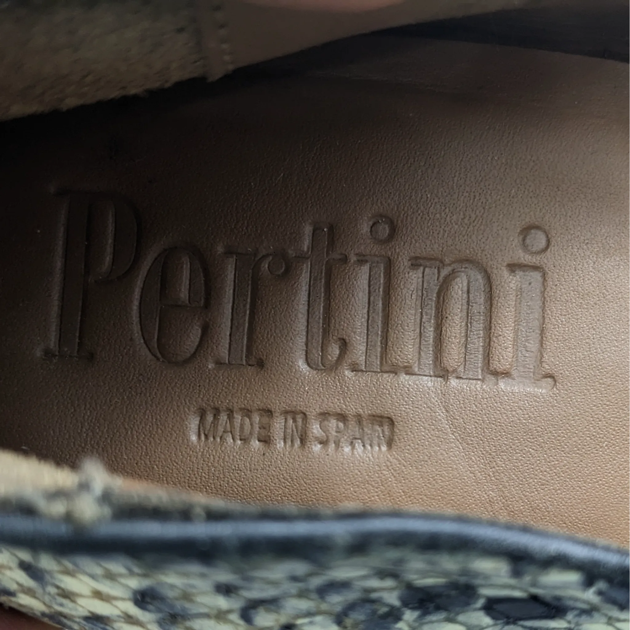 Pertini Black Formal Shoes
