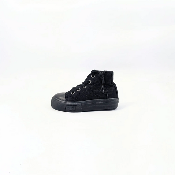 Black Canvas Hightops Toddler