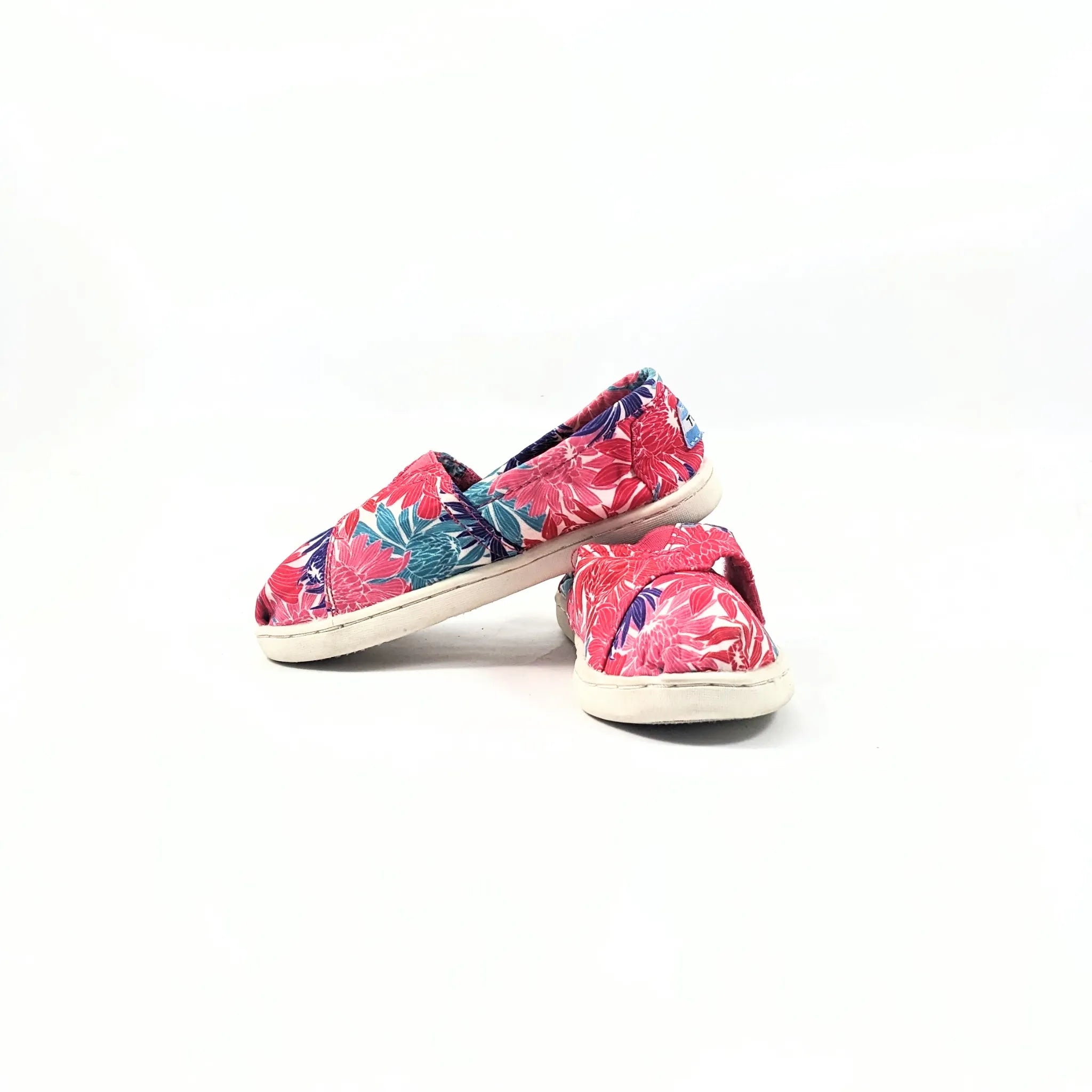 Toms Pink SlipOns Toddler