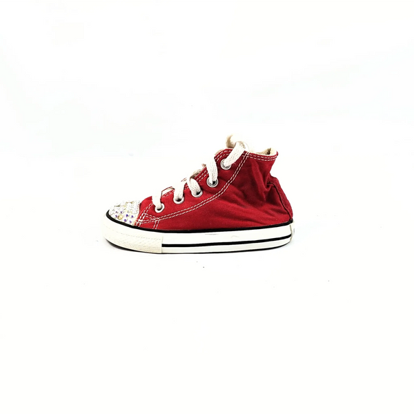 Converse Red Hightops Kids