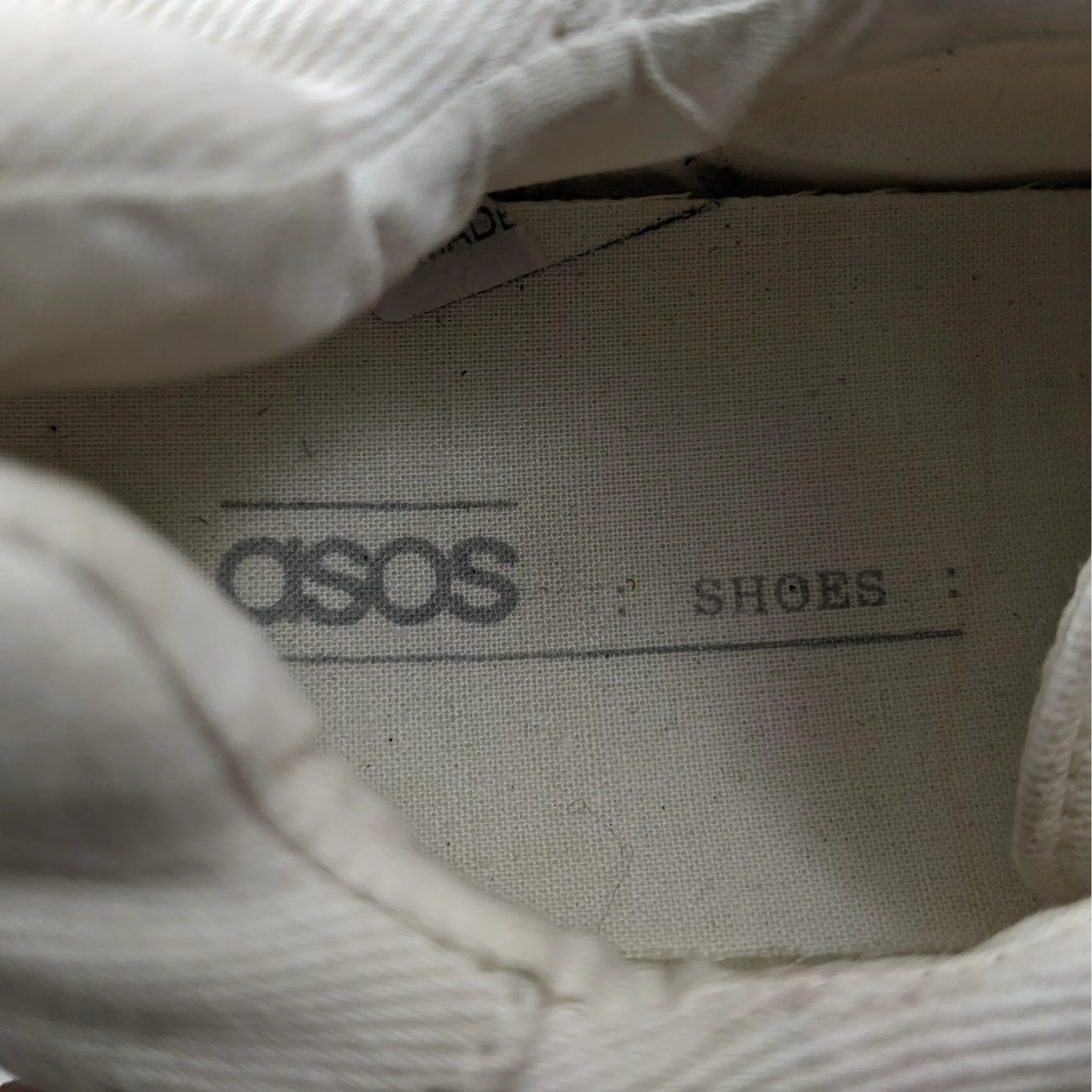 Asos White Sneakers