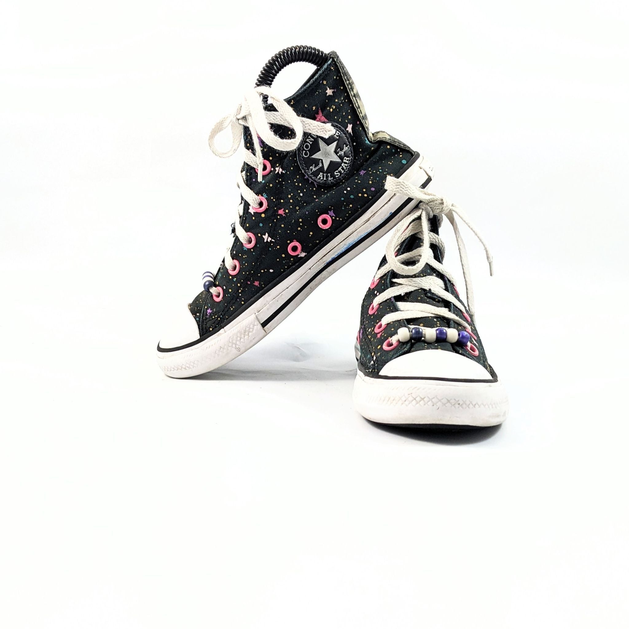 Converse Black Hightops