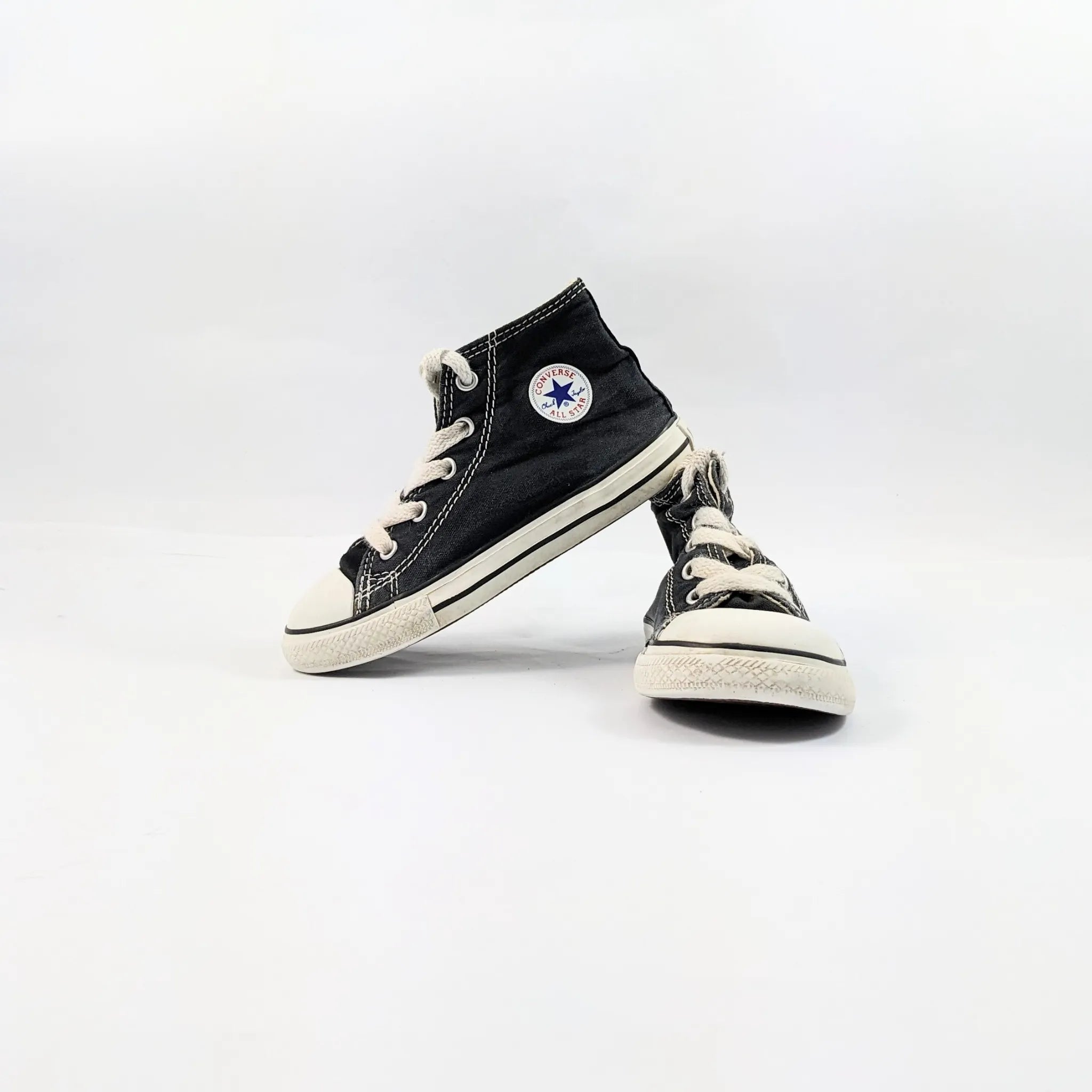 Converse Black Hightops Kids