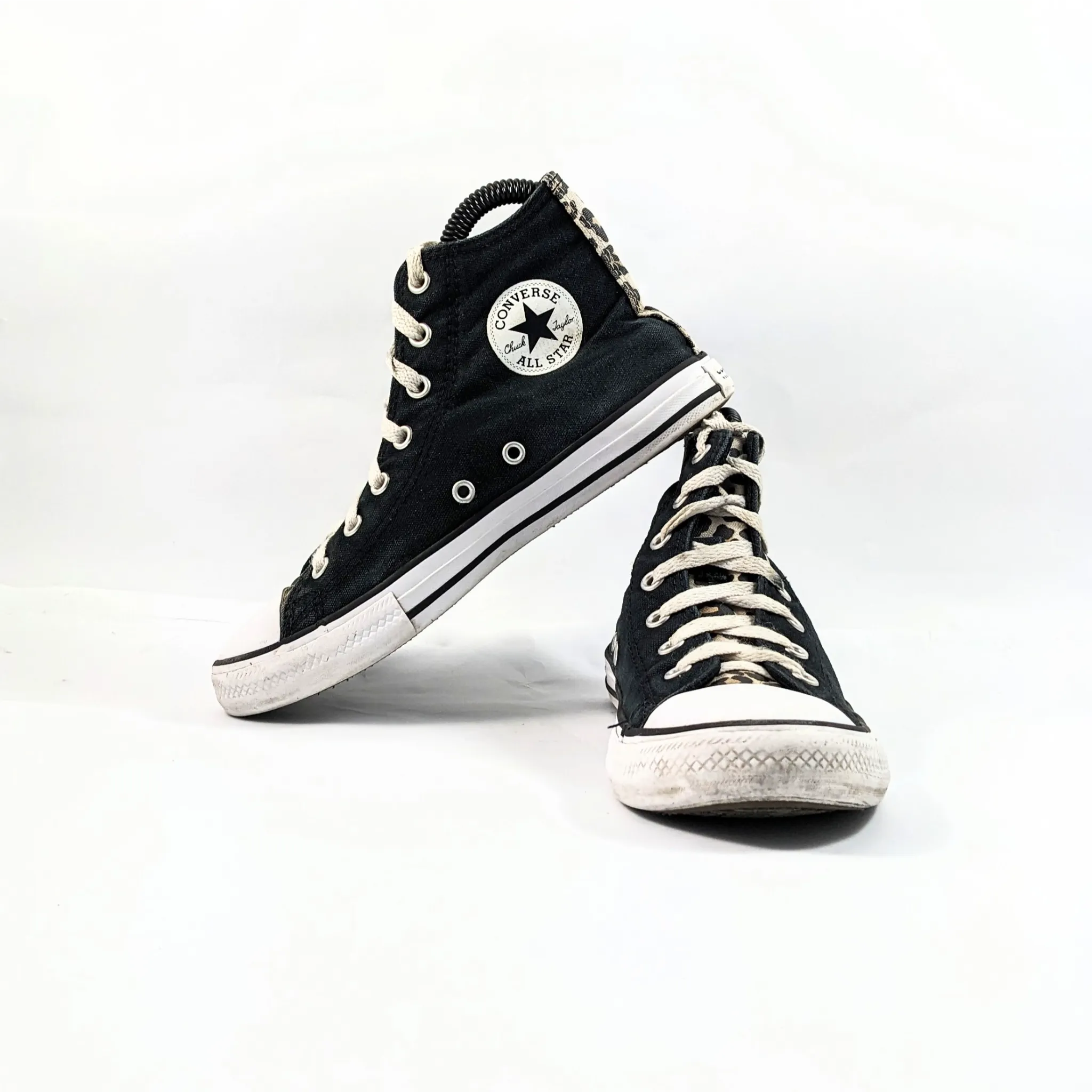 Converse Black Hightops Kids