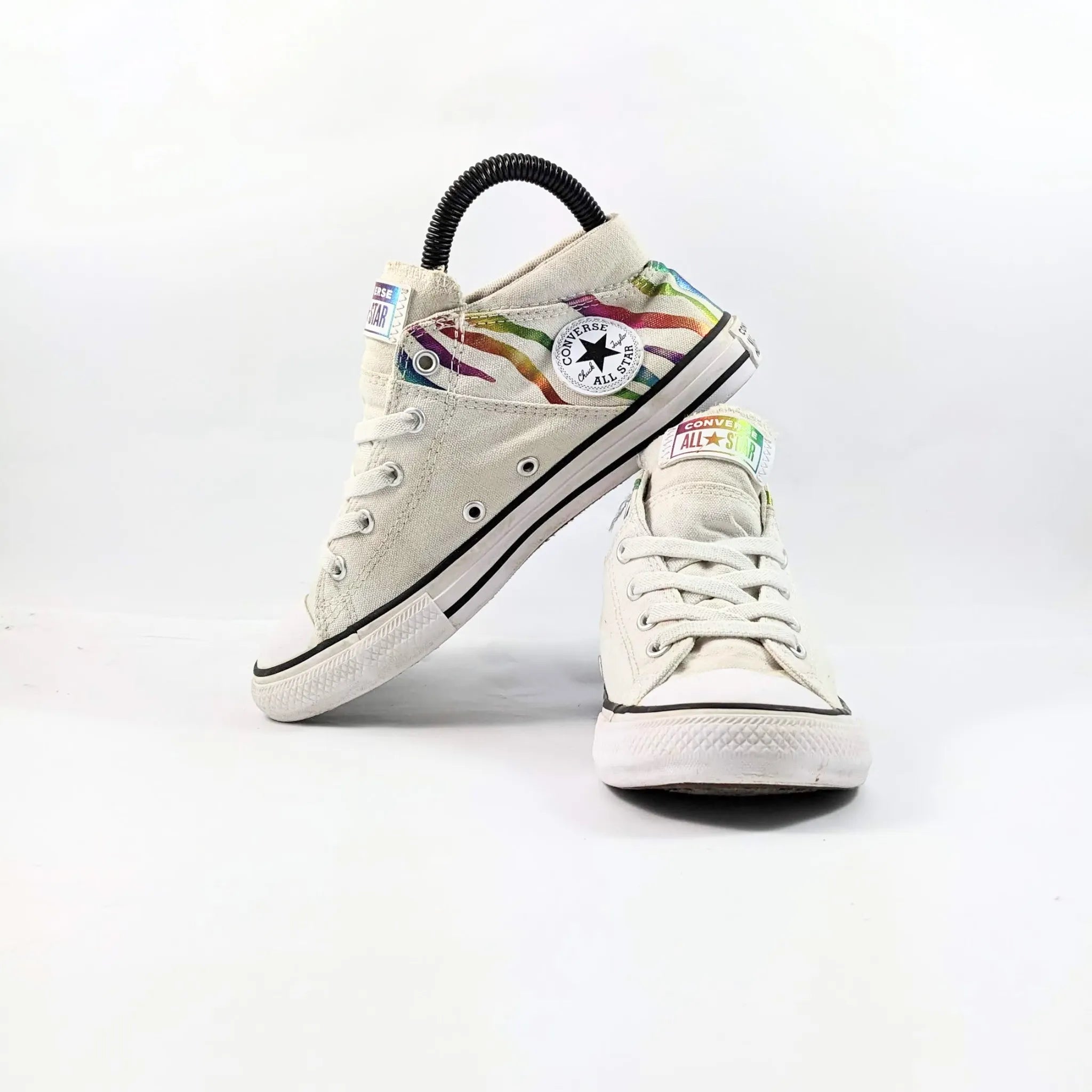 Converse White Hightops