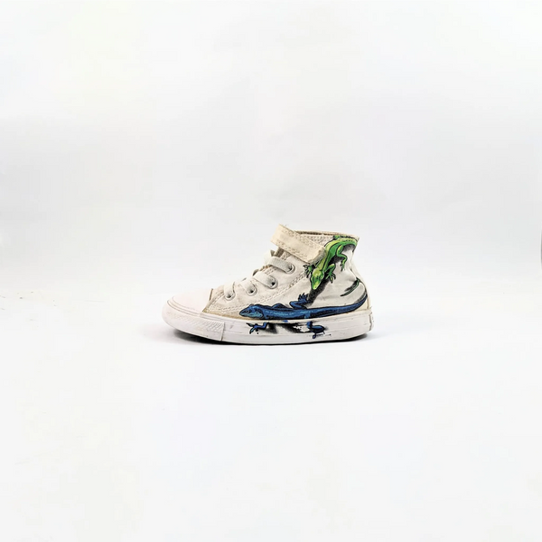 Converse White Hightops