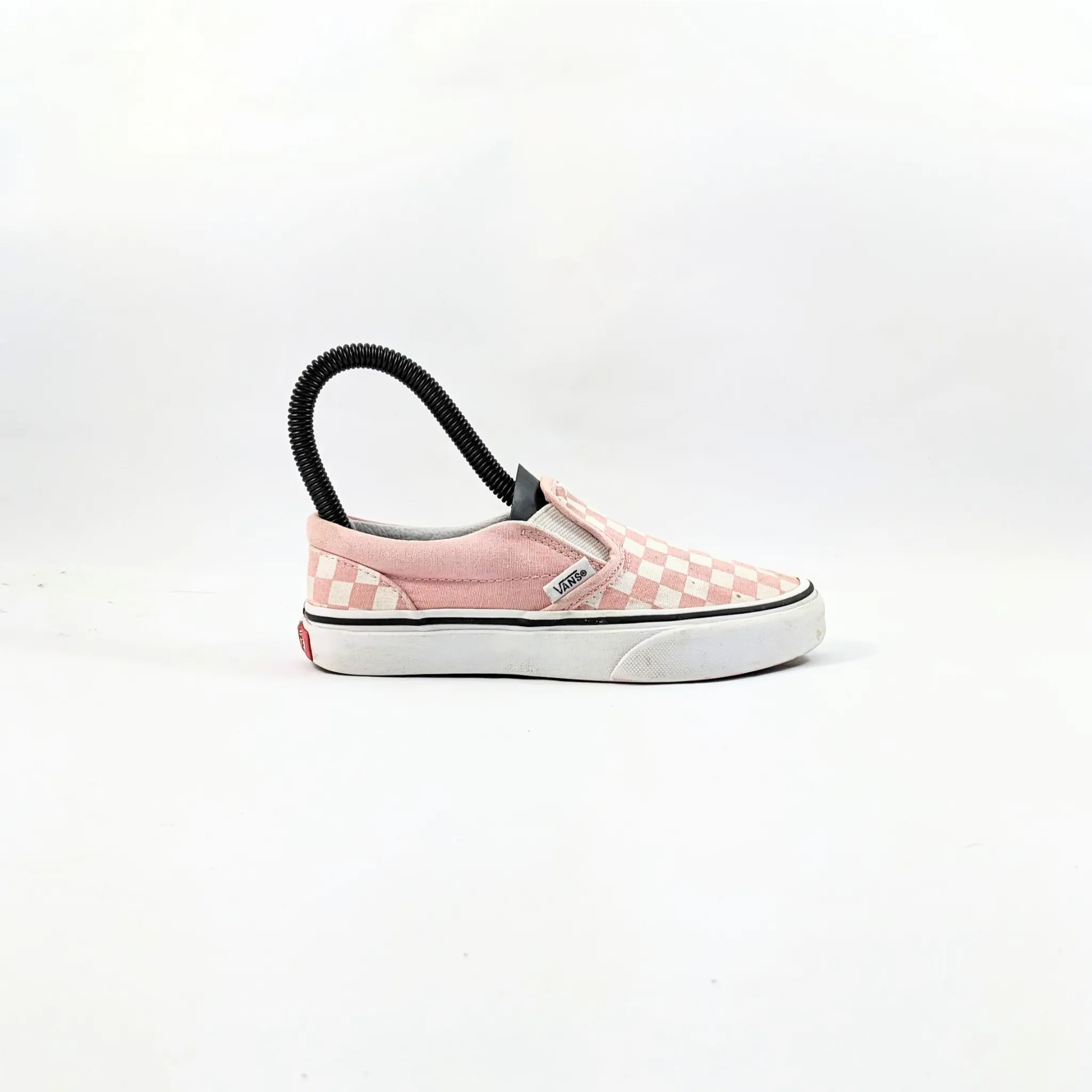 حذاء Vans باللون الوردي على شكل CheckerBoard