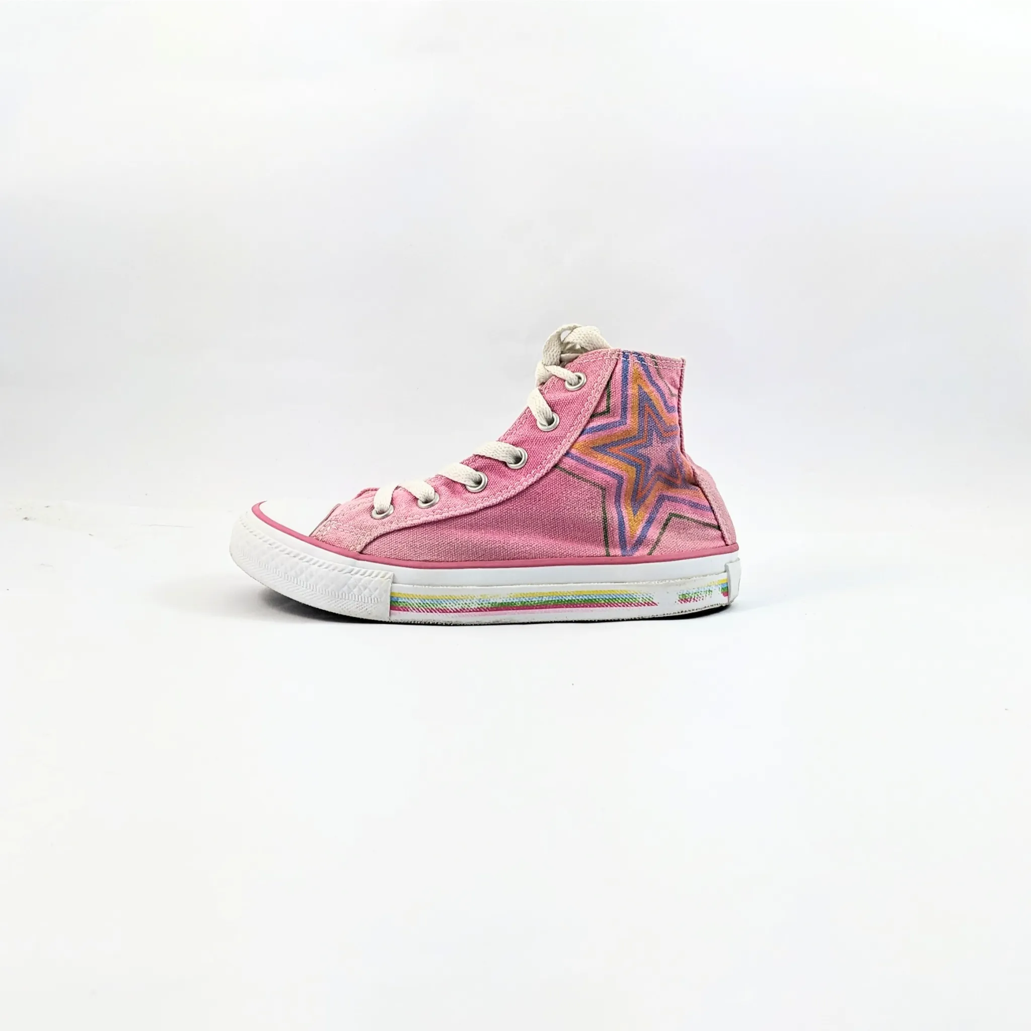 Converse Pink Hightops Kids