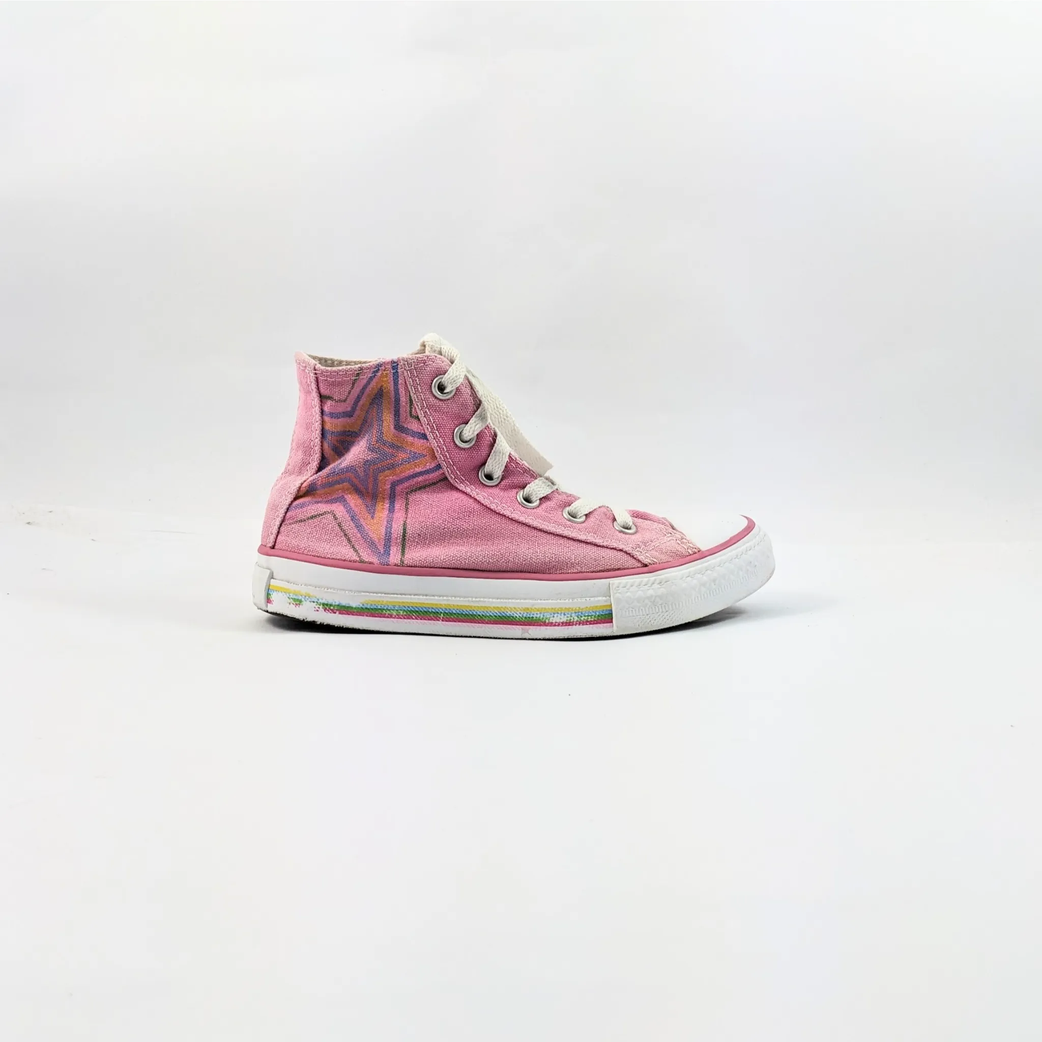 Converse Pink Hightops Kids