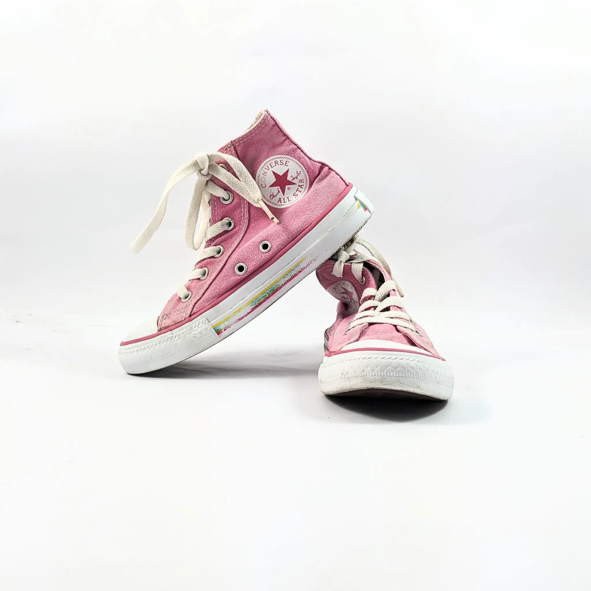 Converse Pink Hightops Kids