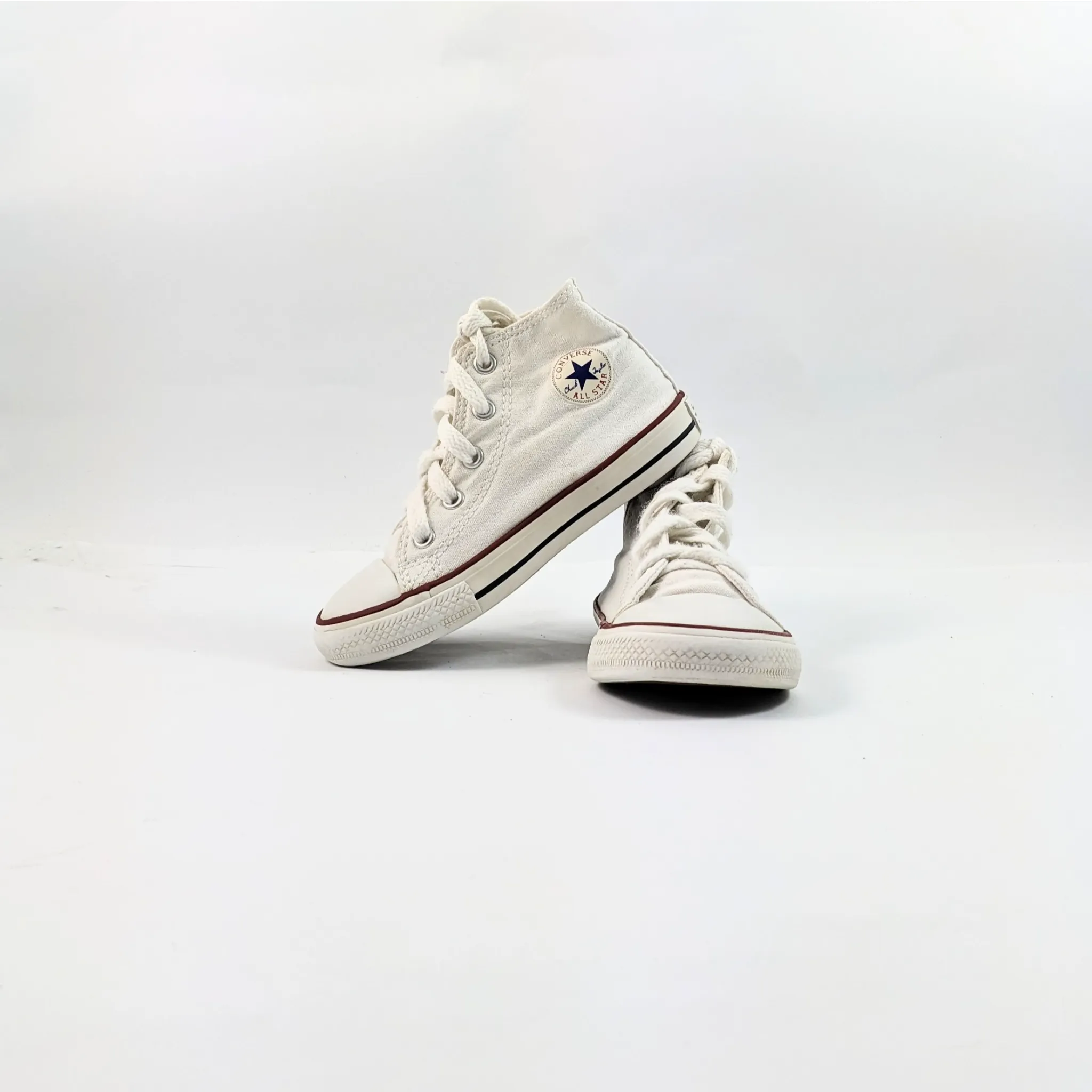 Converse White Hightops Kids