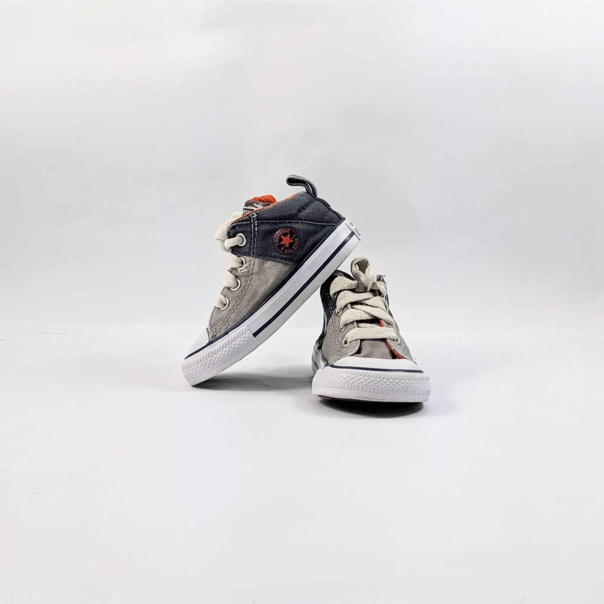 Converse Grey Hightops Kids