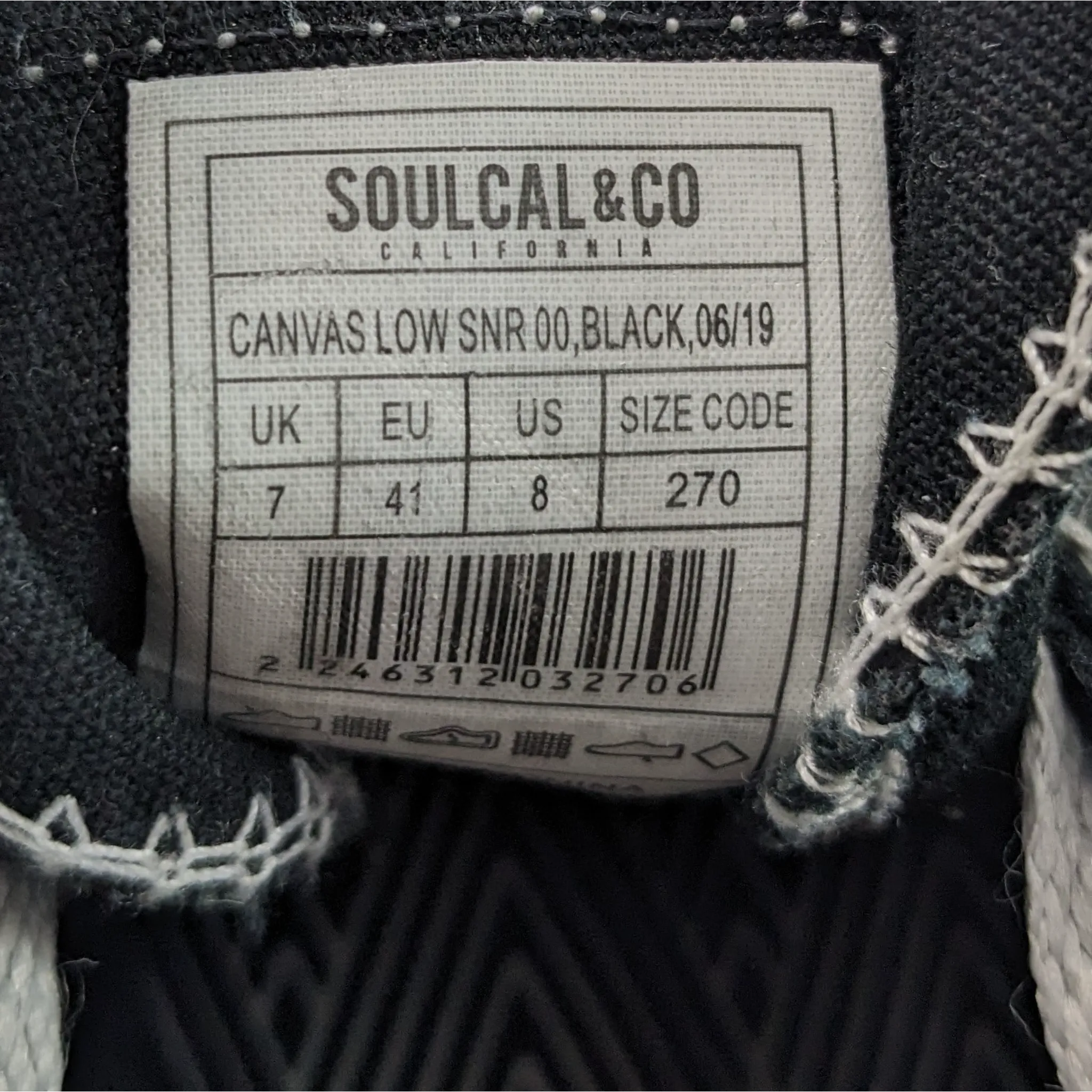 SOULCAL&CO Black Sneakers