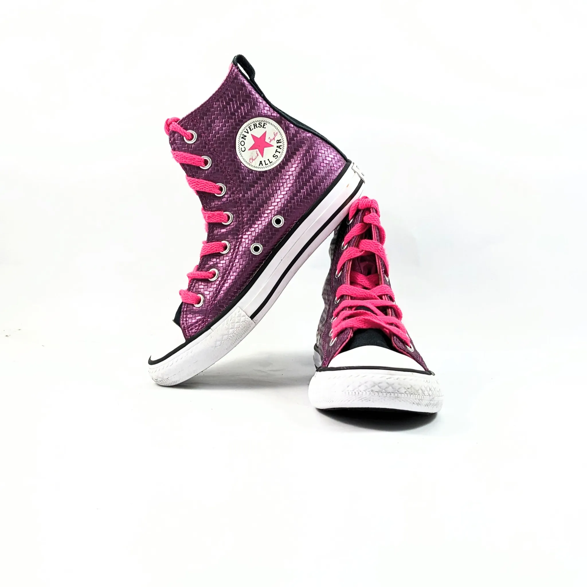 Converse Pink Hightops