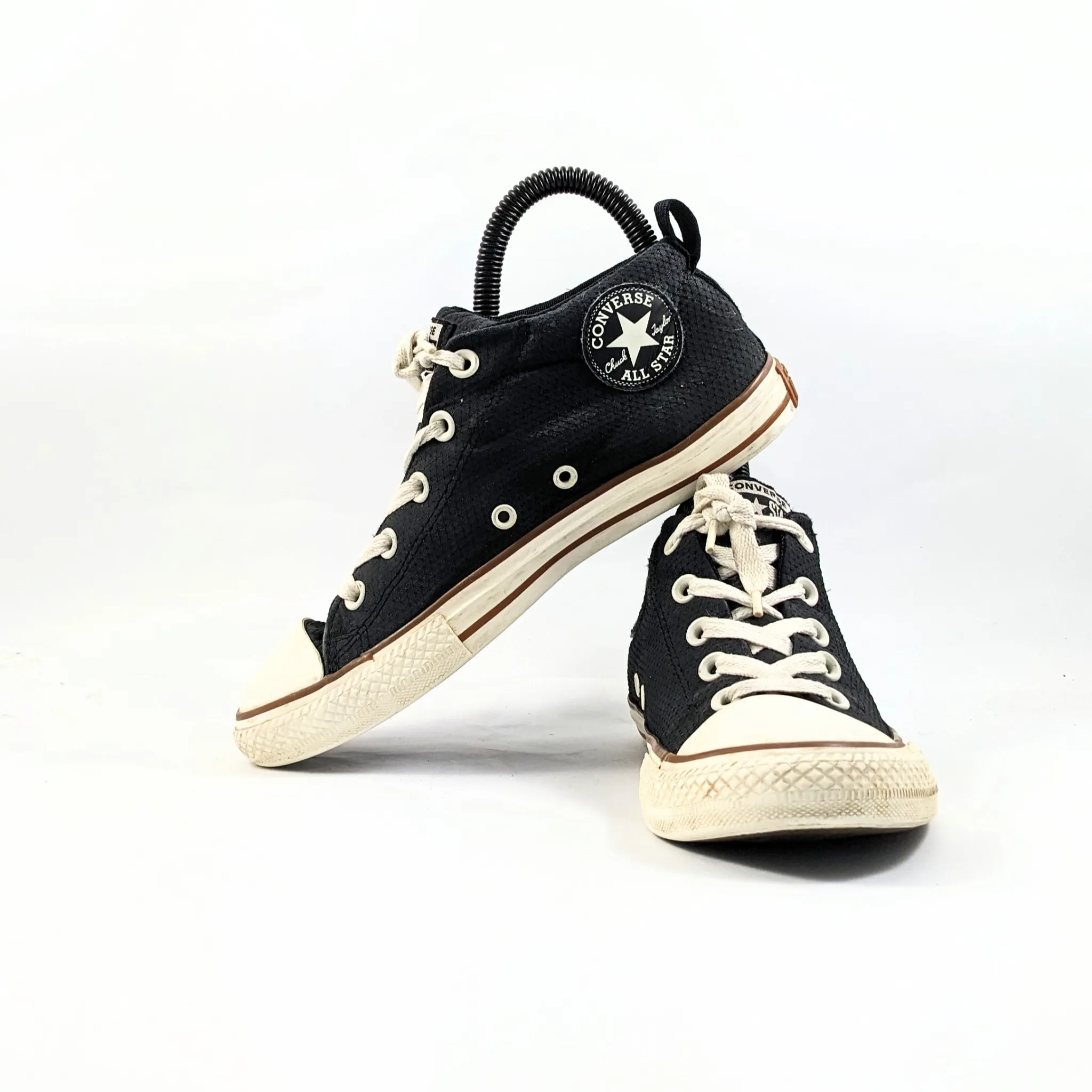 Converse Black Hightops