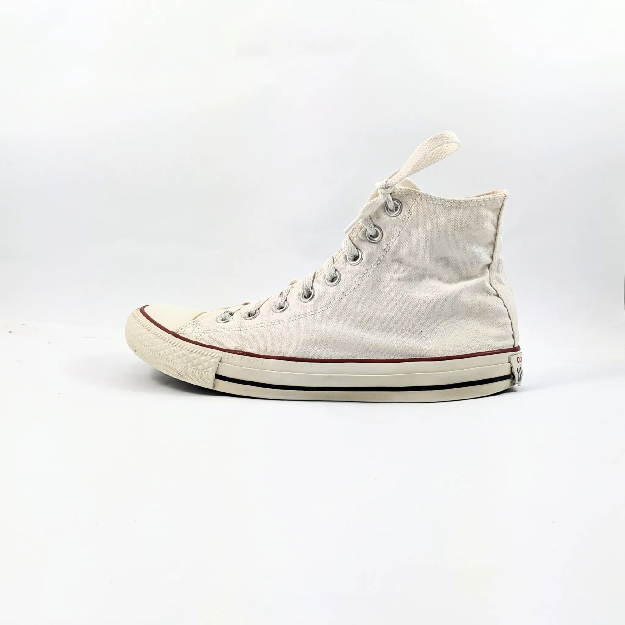 Converse White Hightops